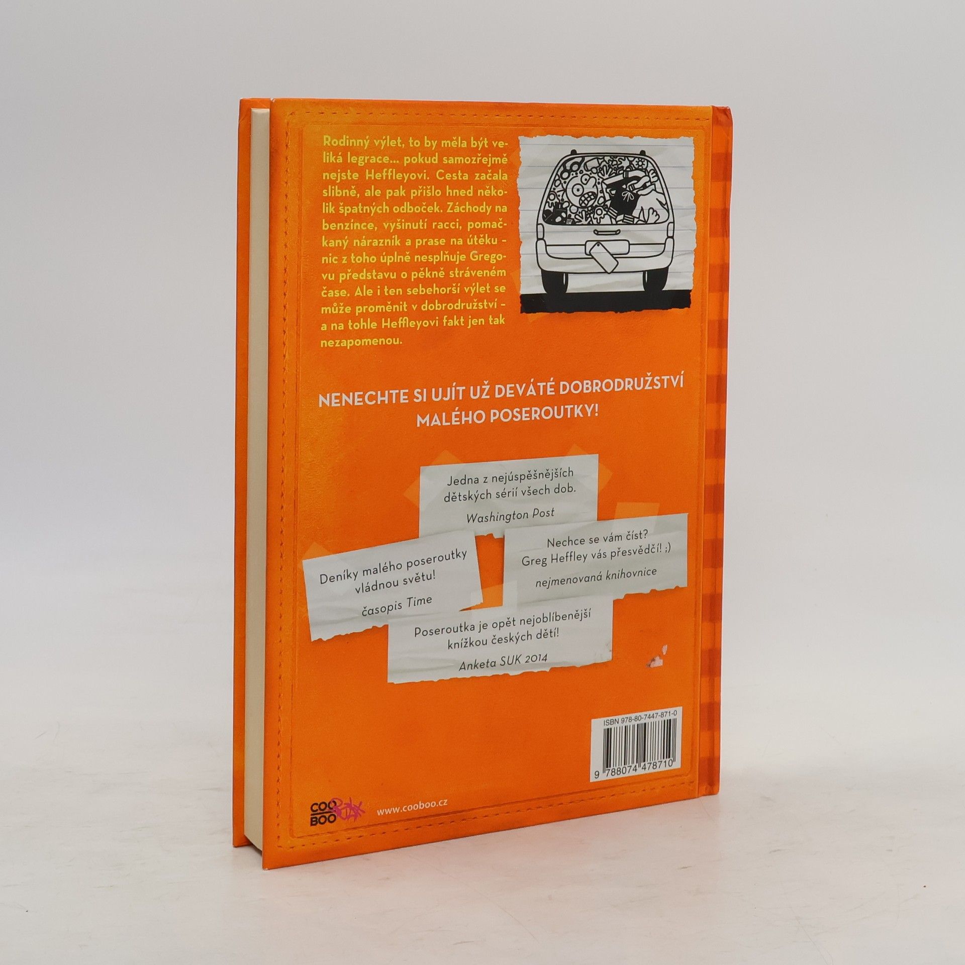 Jeff Kinney Deník malého poseroutky 9. Výlet za všechny peníze