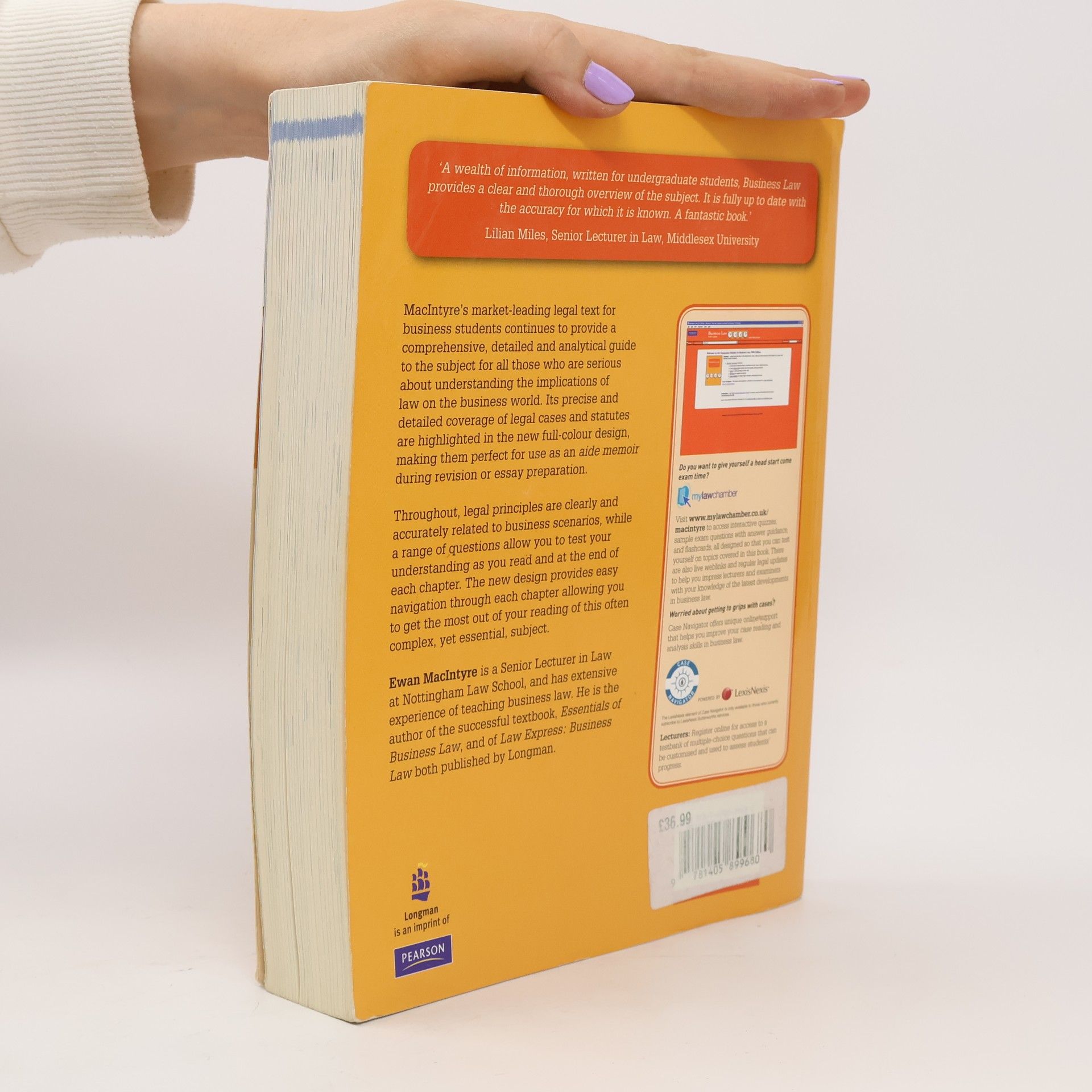 Ewan MacIntyre Business Law - Fifth Edition