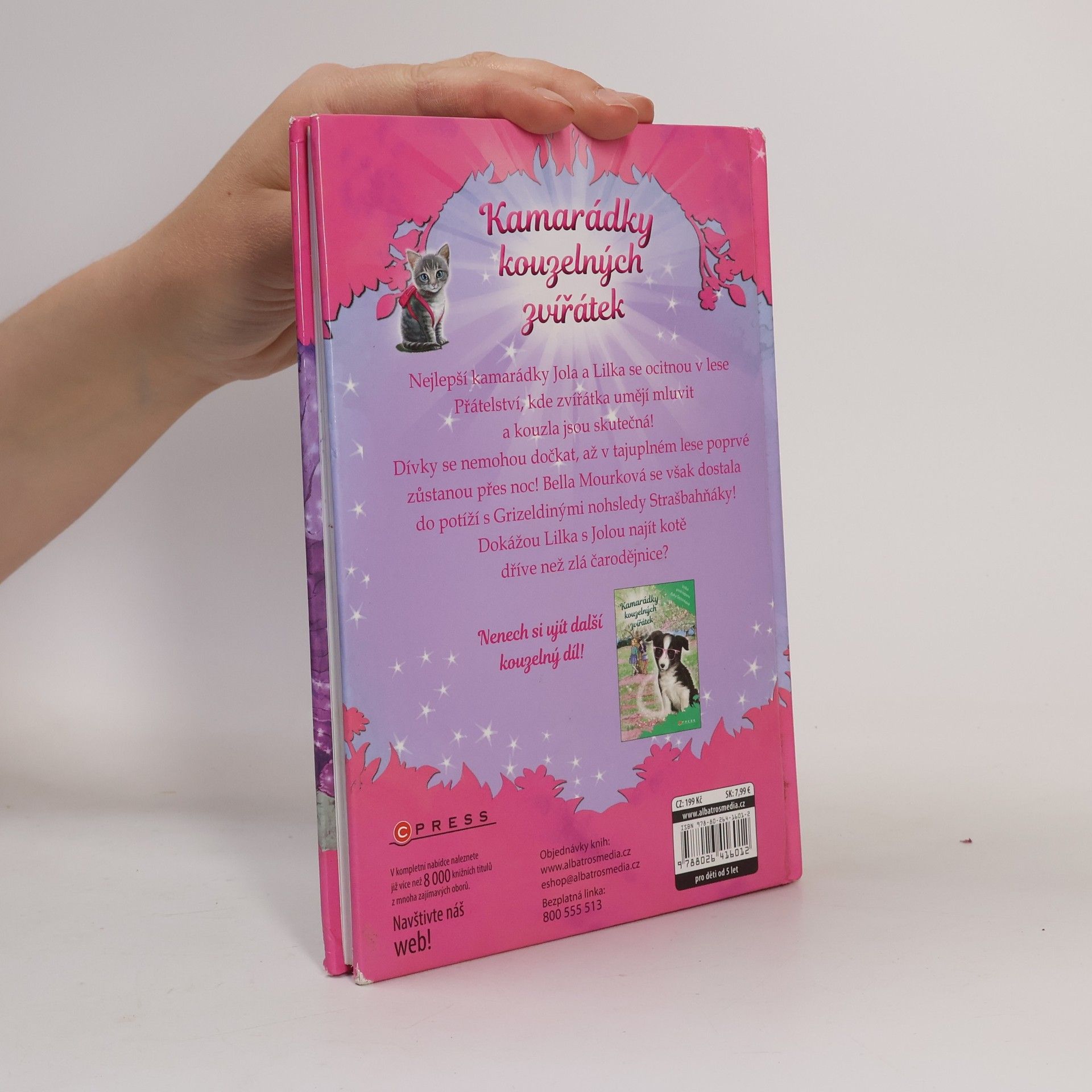 Daisy Meadows Kamarádky kouzelných zvířátek. Bella Mourková má potíže!