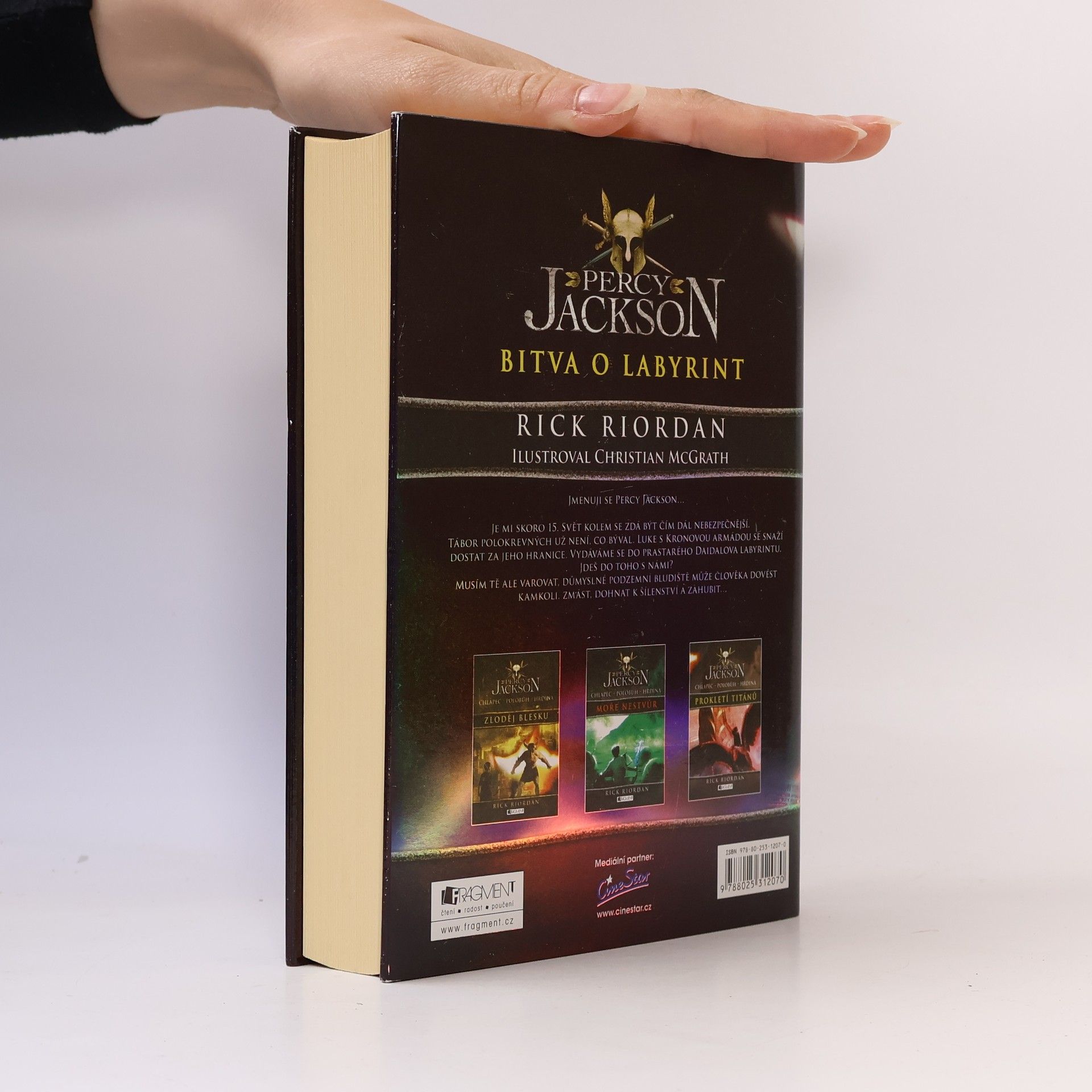 Rick Riordan Percy Jackson. Bitva o labyrint