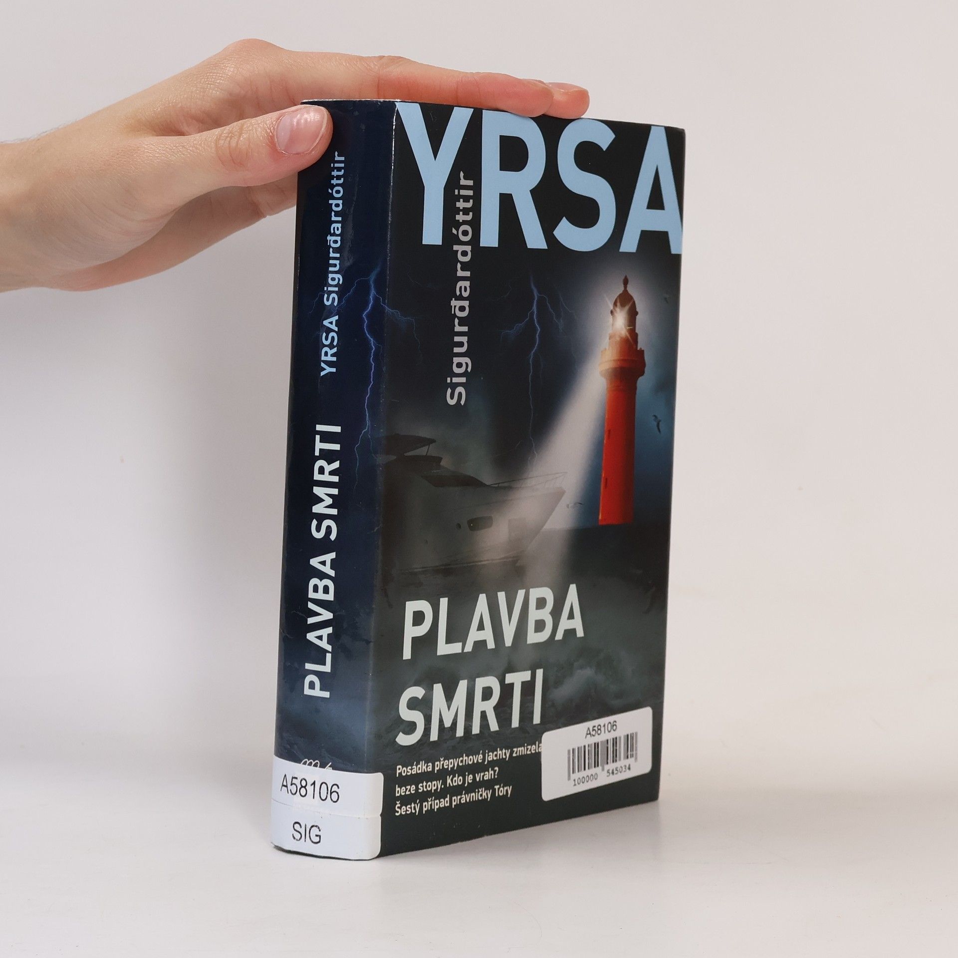 Yrsa Sigurðardóttir Plavba smrti
