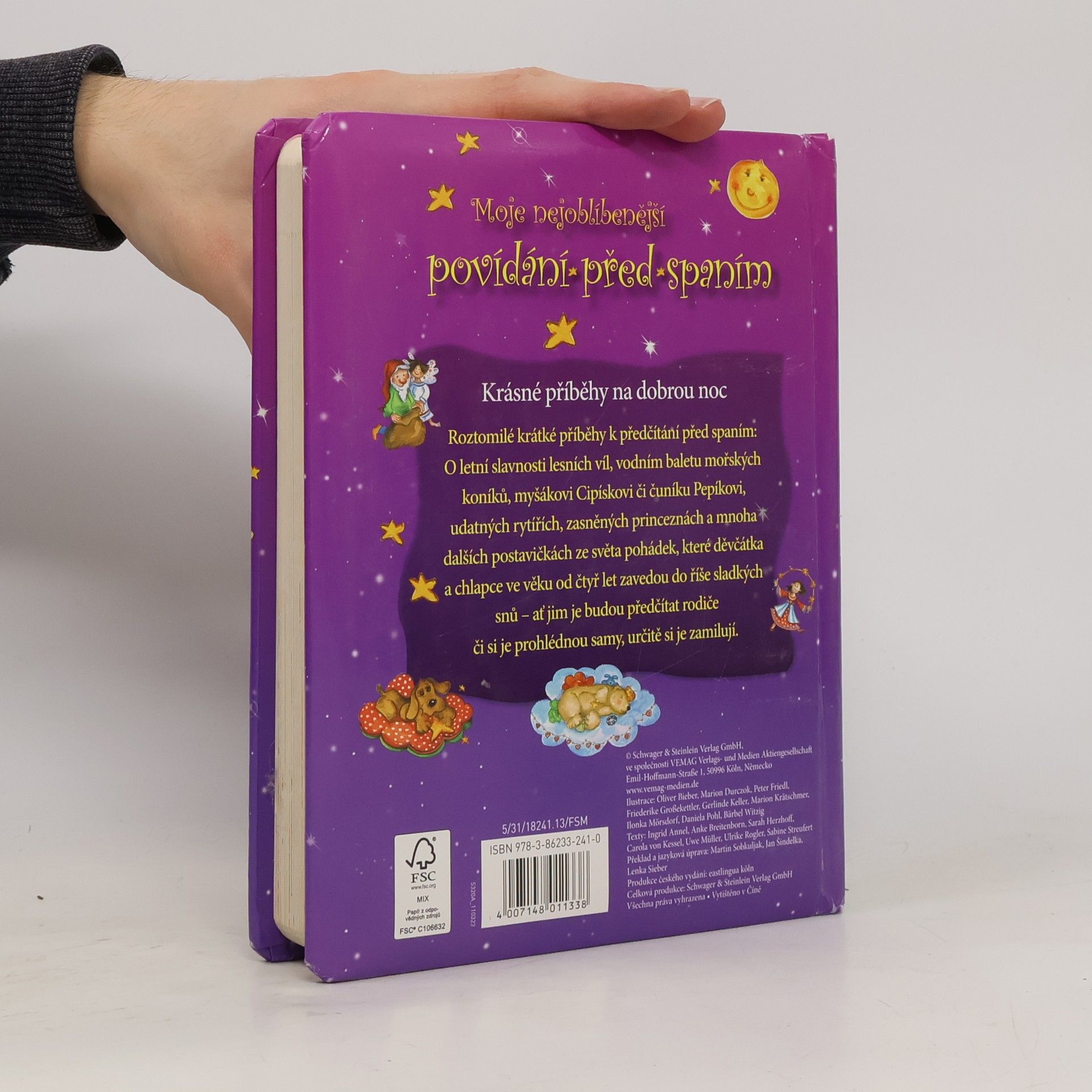 Collectif d'auteurs Moje nejoblíbenější povídání před spaním