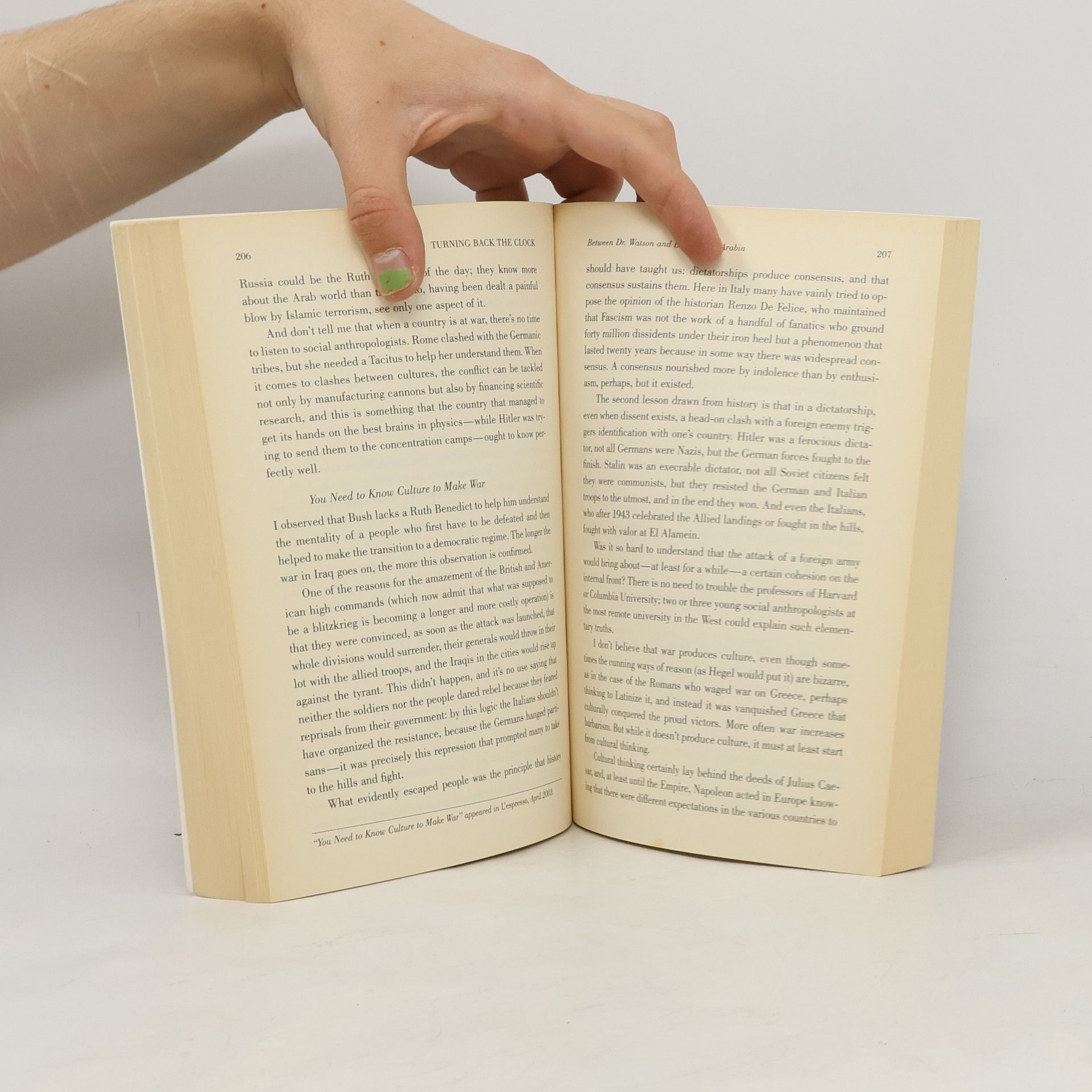 Umberto Eco Turning Back The Clock