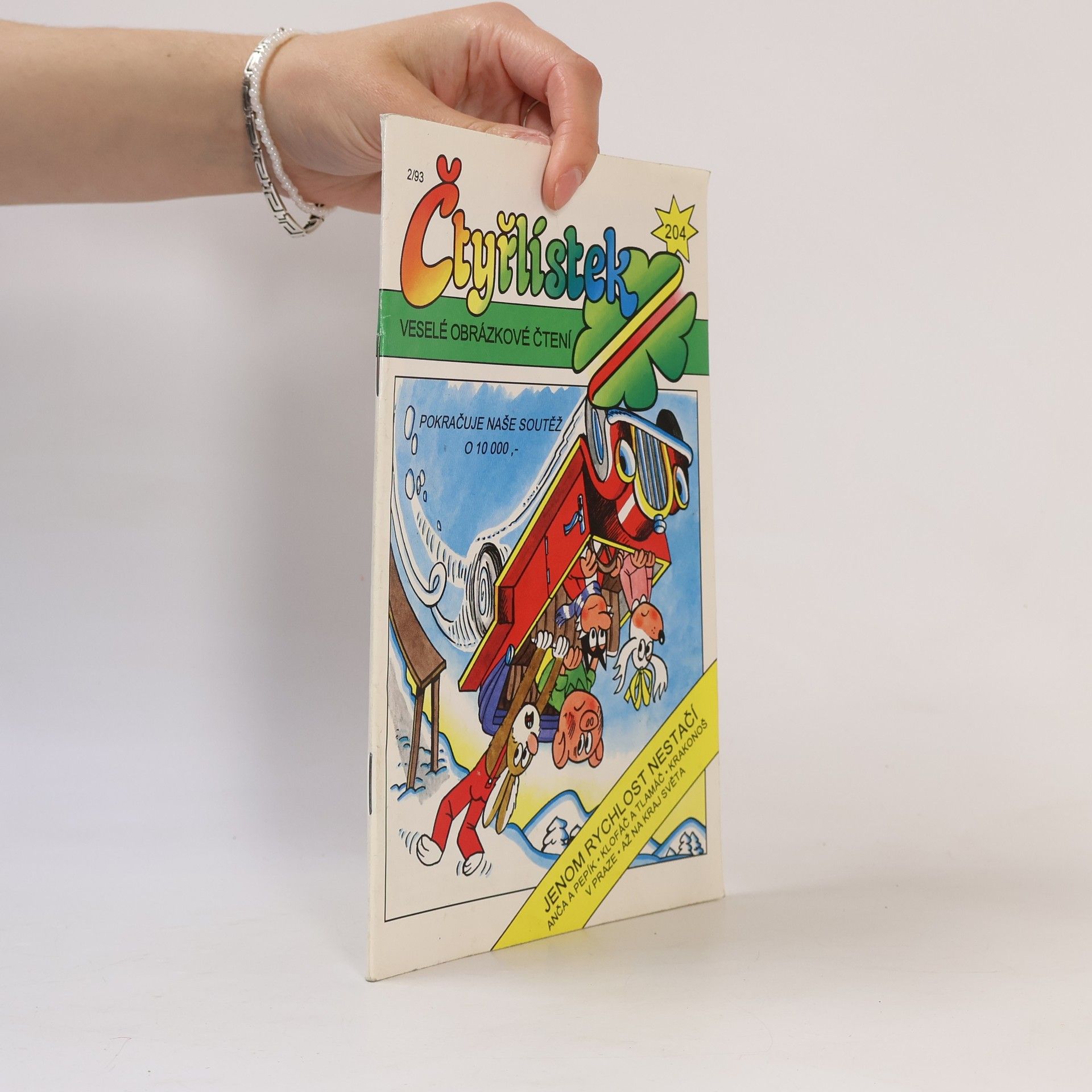 Kolektiv autorů Čtyřlístek 2/1993 204. Jenom rychlost nestačí