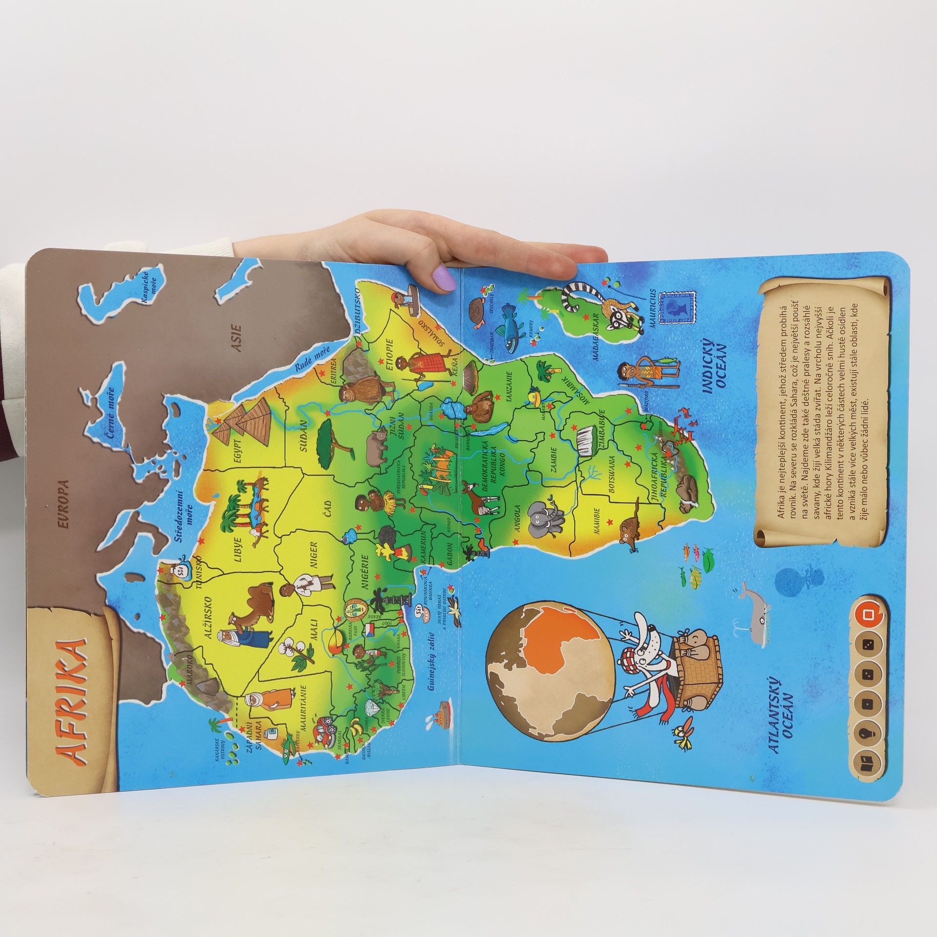 Tereza Kocová Atlas světa. Interaktivní mluvící kniha