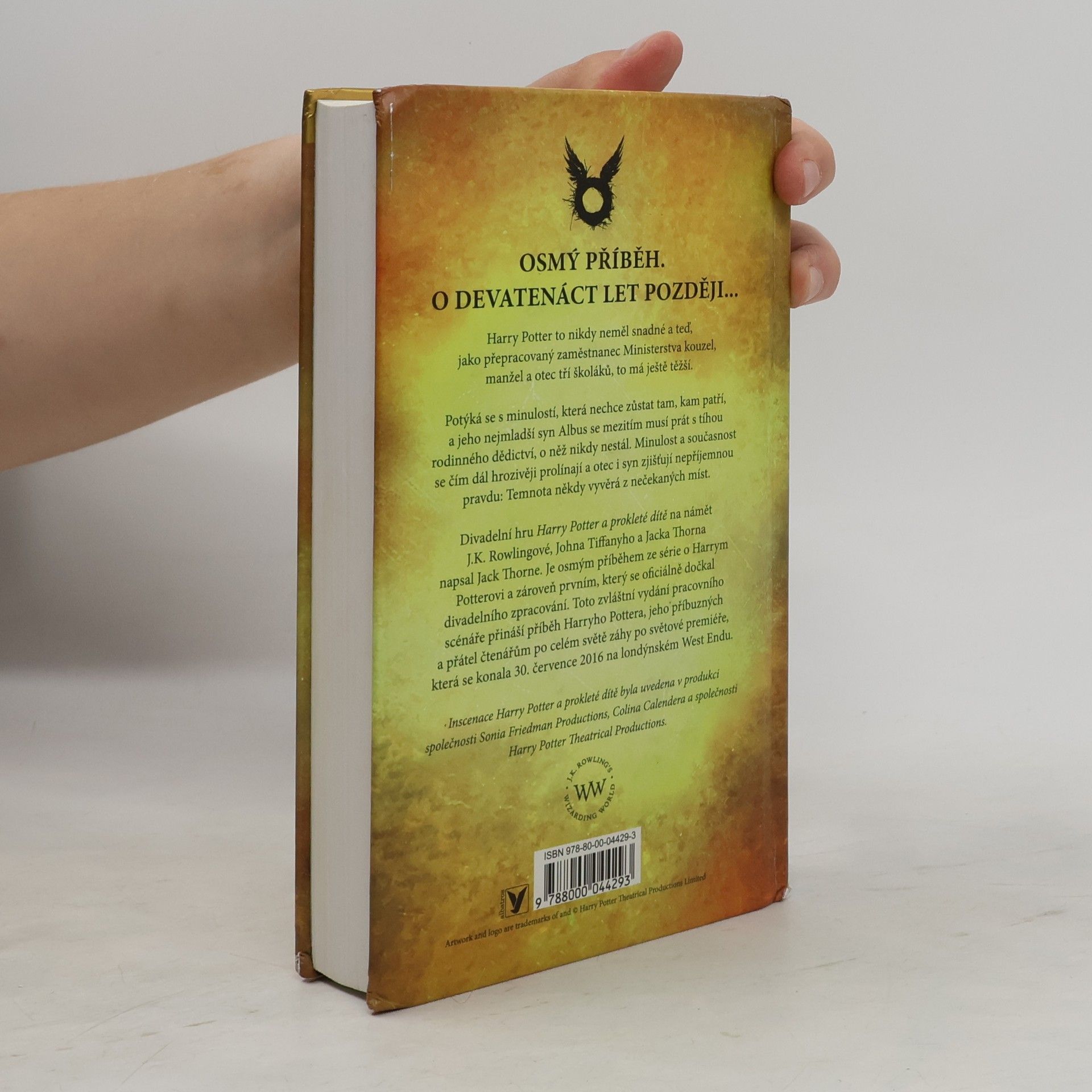 Jack Thorne Harry Potter a prokleté dítě