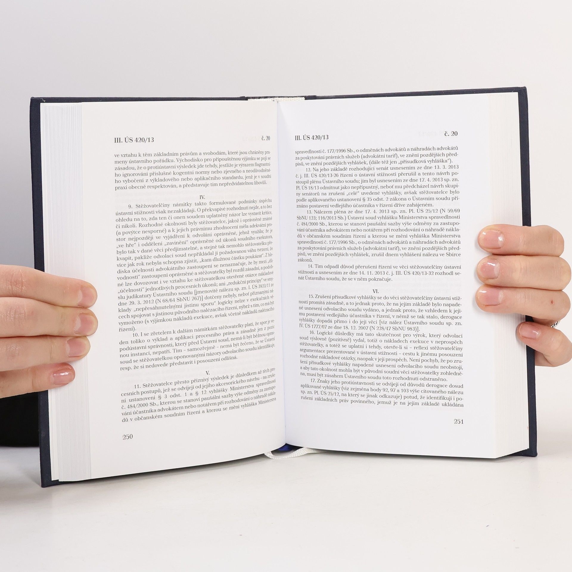 Ústavní soud České republiky Sbírka nálezů a usnesení ÚS ČR, svazek 72 (vč. CD)
