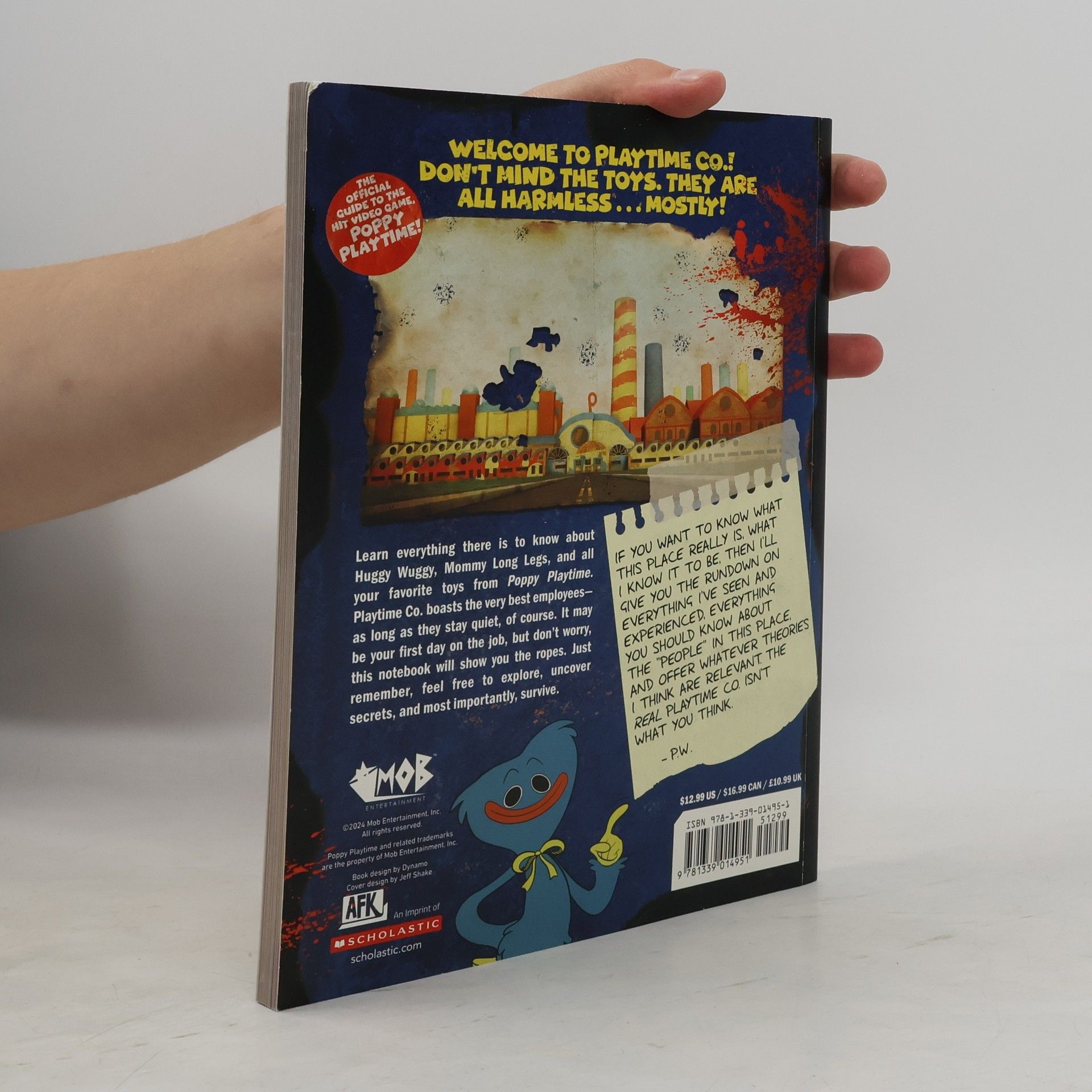 Scholastic Poppy Playtime: Orientation Guidebook (In-World Guide)