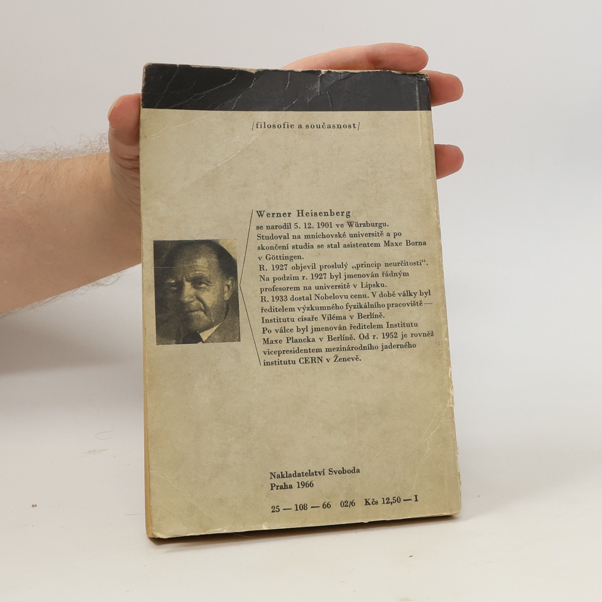 Werner Heisenberg Fyzika a filosofie