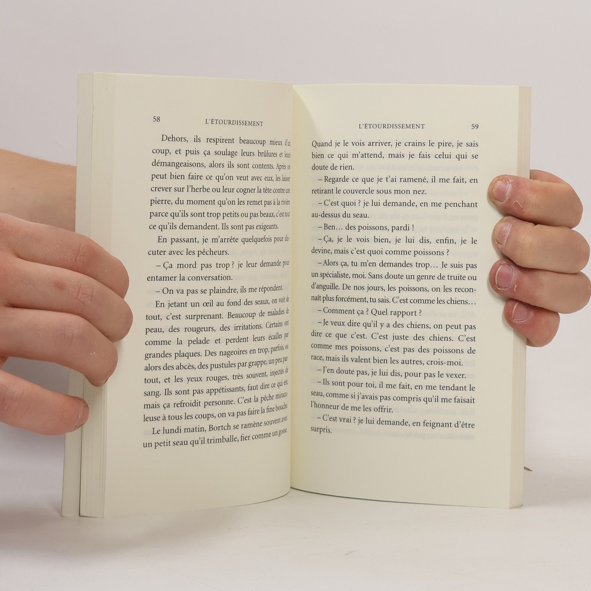 Egloff Joël L'étourdissement - Prix du Livre Inter 2005