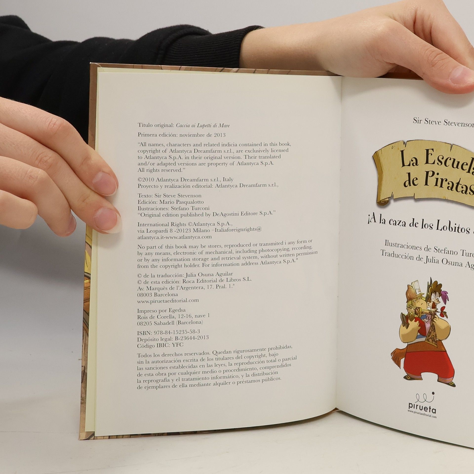 Steve Stevenson La escuela de piratas - 11: A la caza de los lobitos