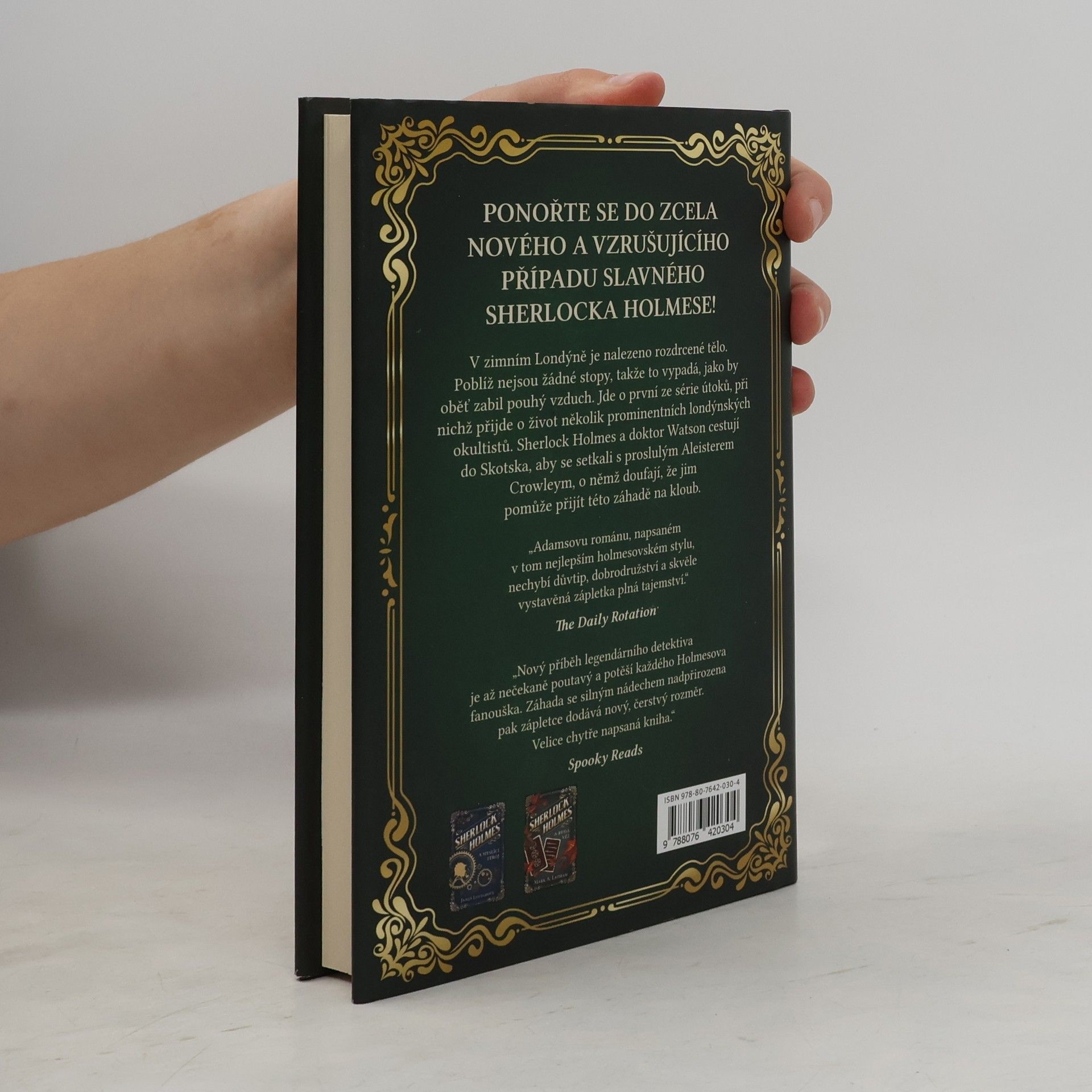 Guy Adams Sherlock Holmes a Boží dech
