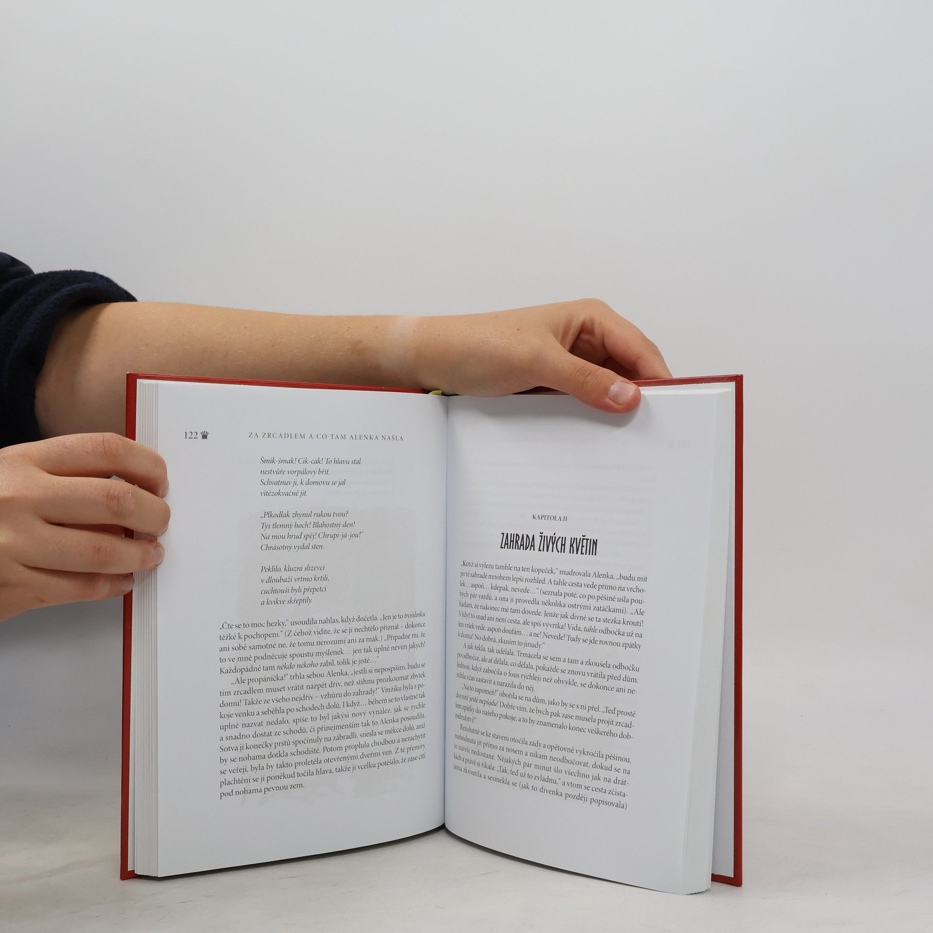 Lewis Carroll Alenčina dobrodružství v kraji divů za zrcadlem