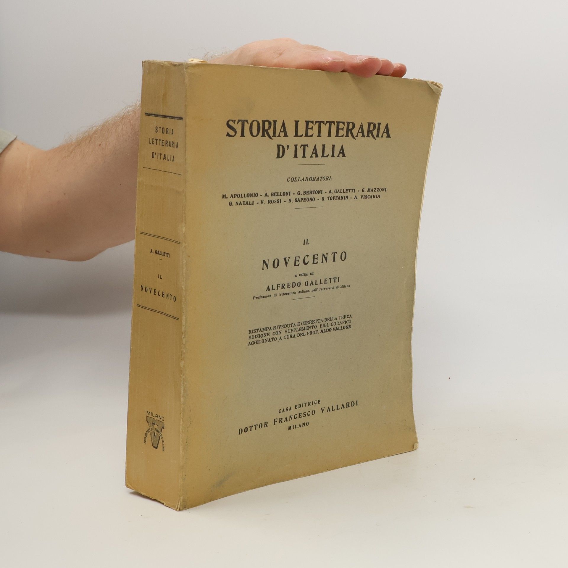 Galletti Alfredo Storia Letteraria d'Italia