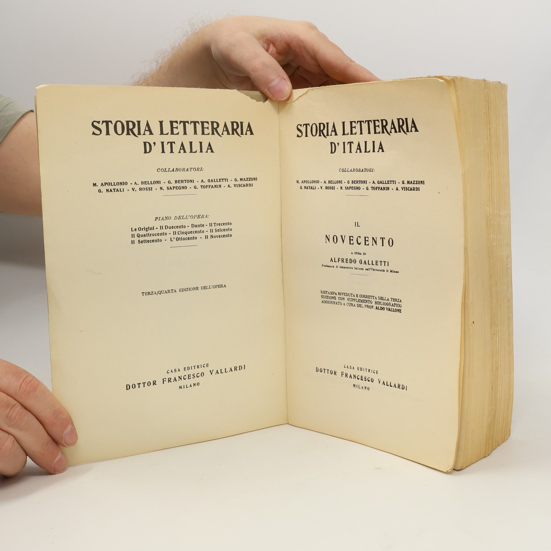 Galletti Alfredo Storia Letteraria d'Italia