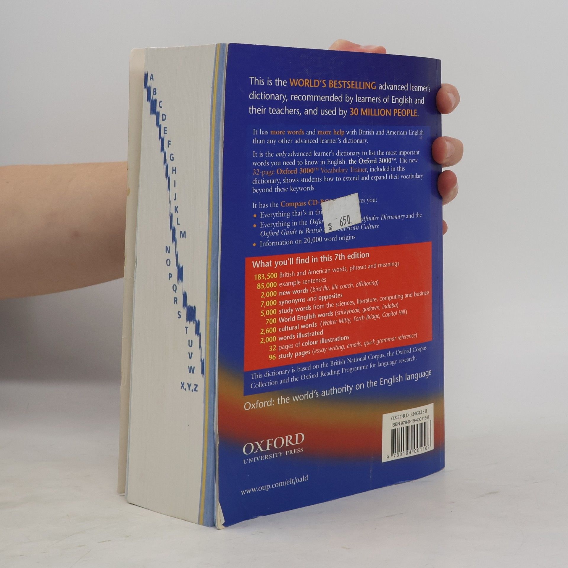 Albert Sydney Hornby Oxford advanced learner's dictionary of current English