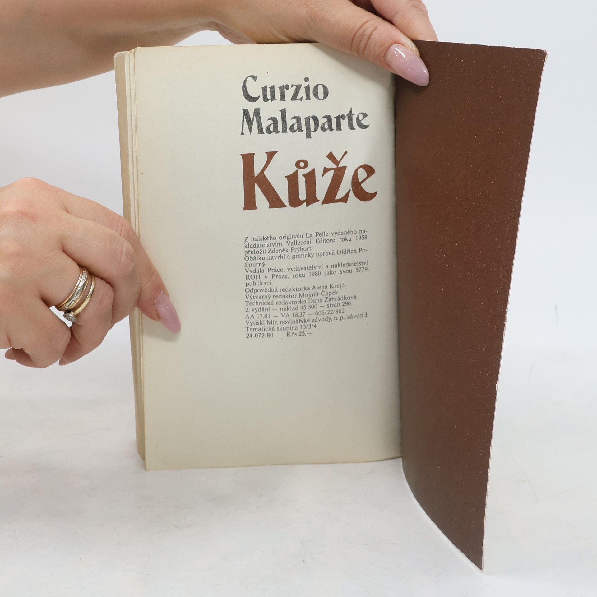 Curzio Malaparte Kůže