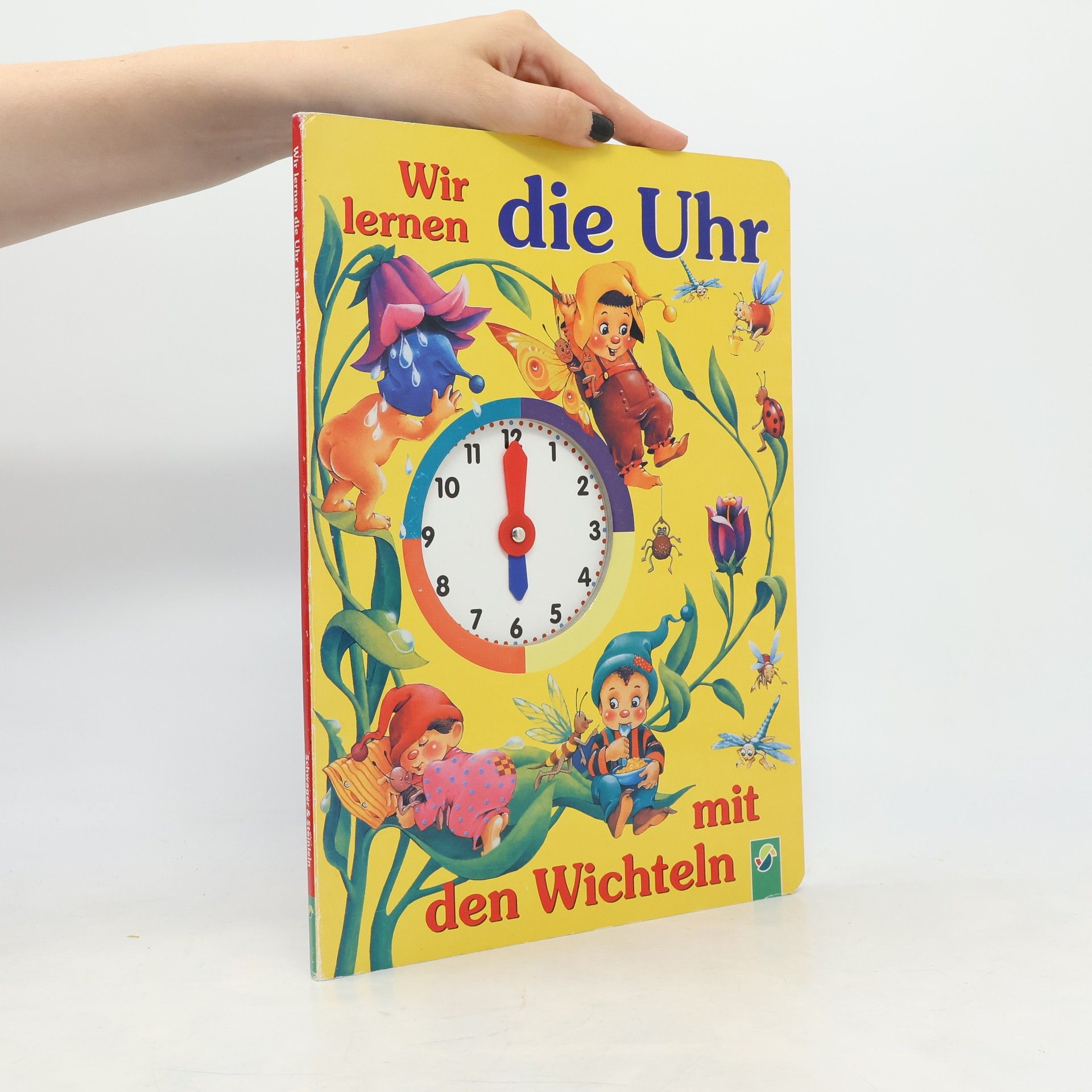 Wir lernen die Uhr mit den Wichteln