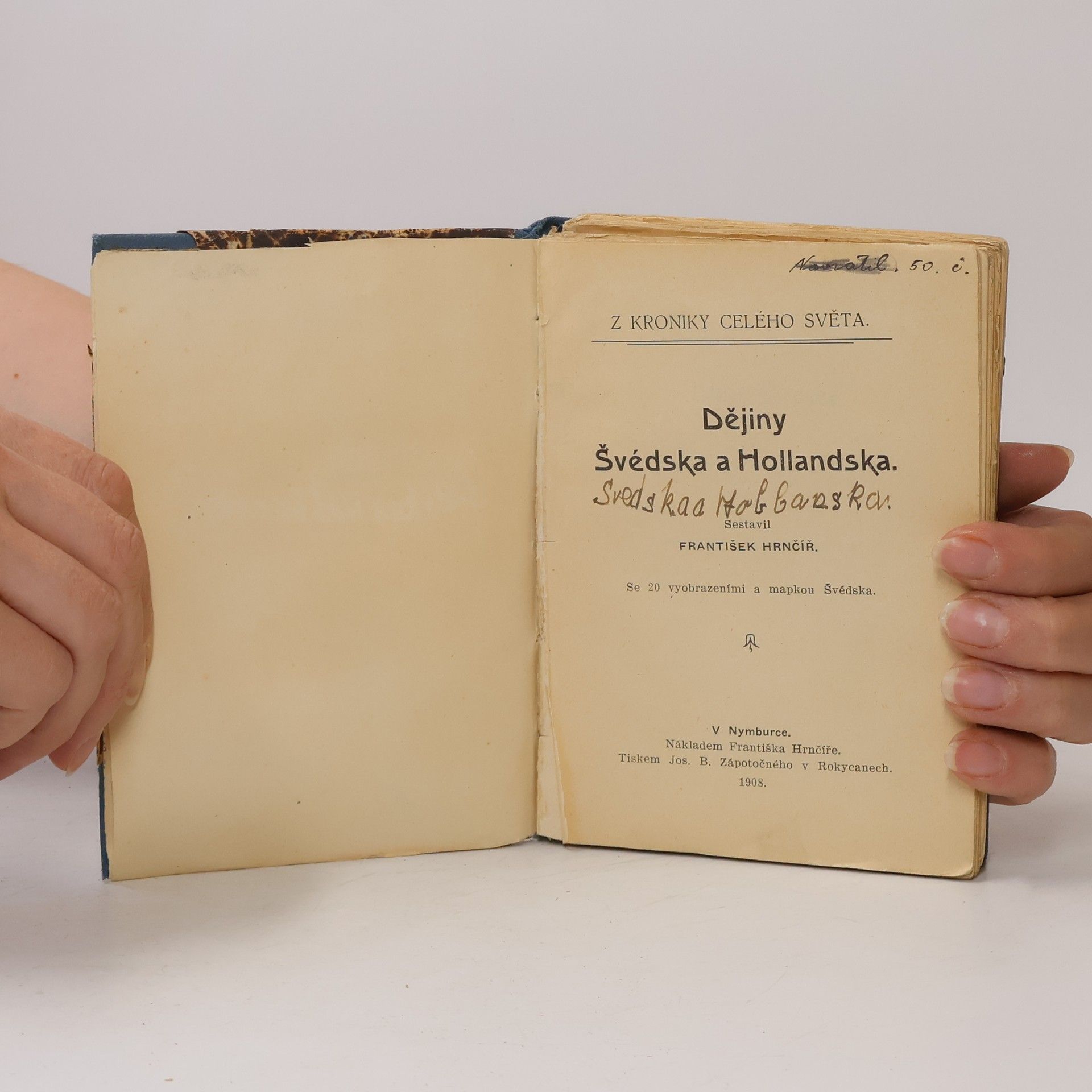 František Hrnčíř Dějiny Švédska a Hollandska