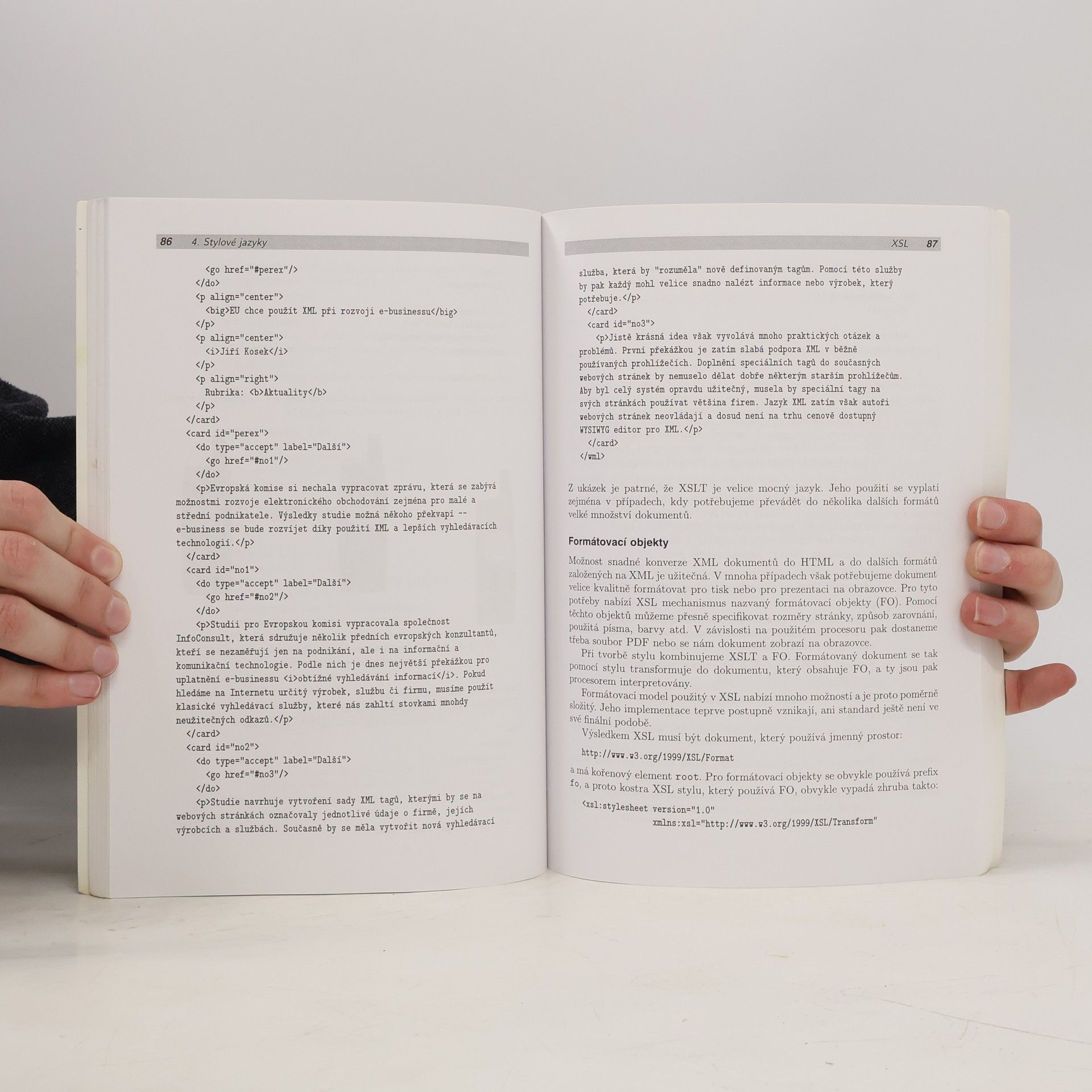 Jiří Kosek XML pro každého: Podrobný průvodce
