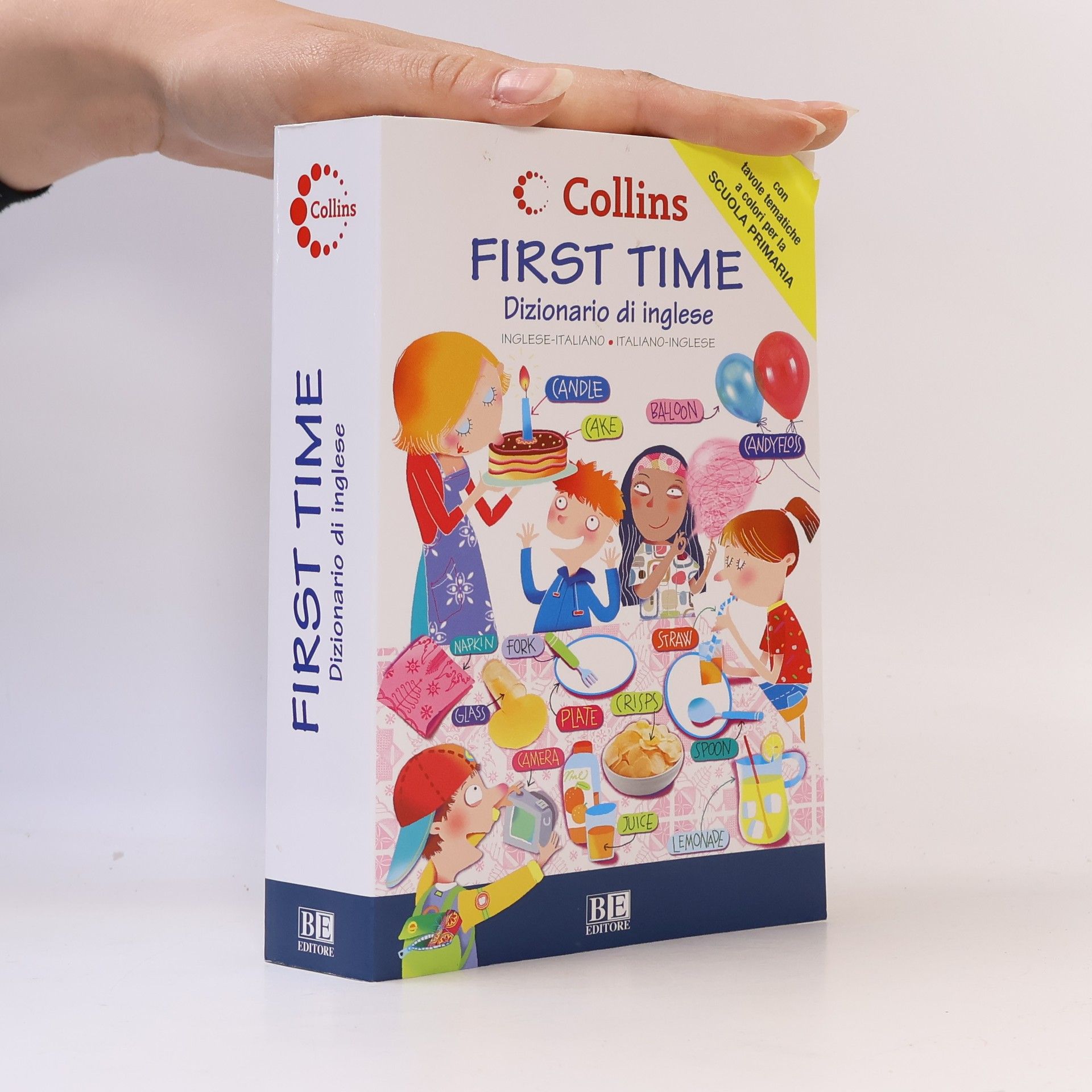 First Time. Dizionario di inglese. Inglese-italiano, italiano-inglese - con tavole tematiche a colori per la scuola primaria