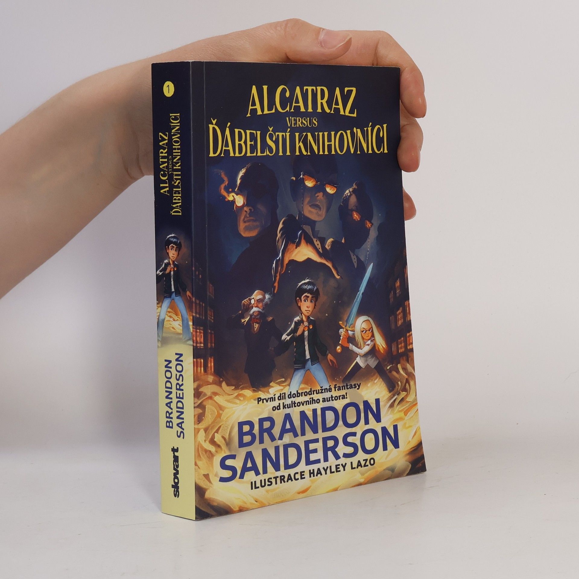 Brandon Sanderson Alcatraz versus ďábelští knihovníci
