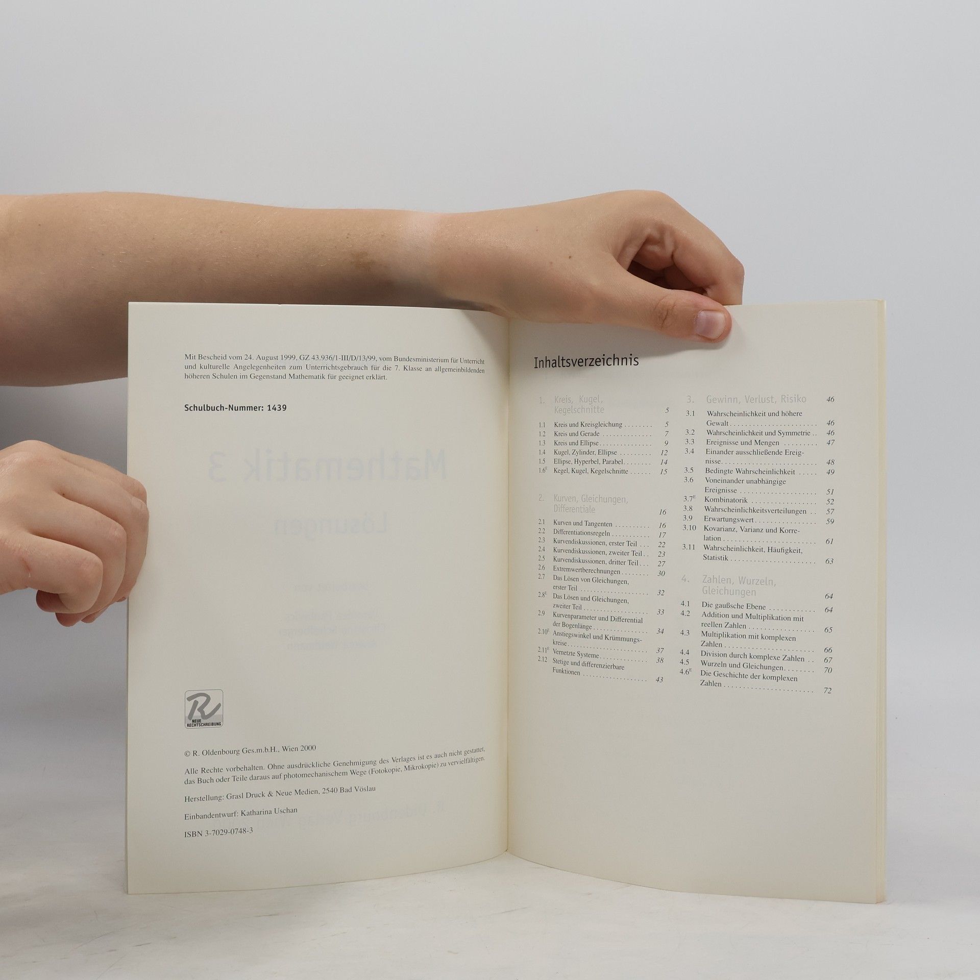 Rudolf Taschner Mathematik: Lösungen 3