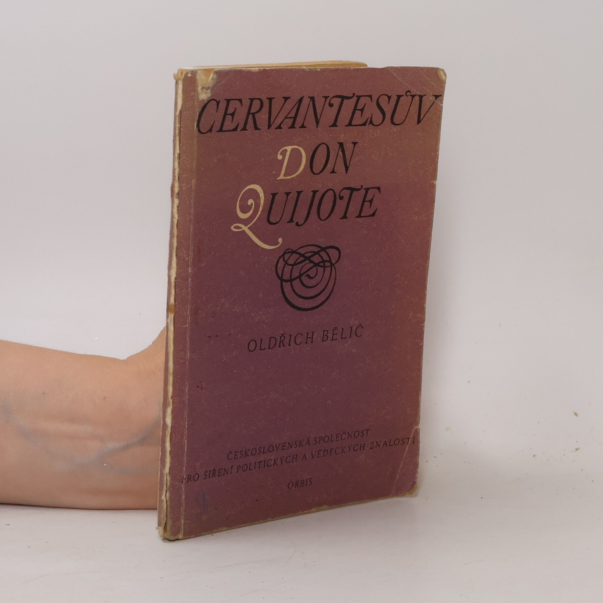 Oldřich Bělič Cervantesův Don Quijote