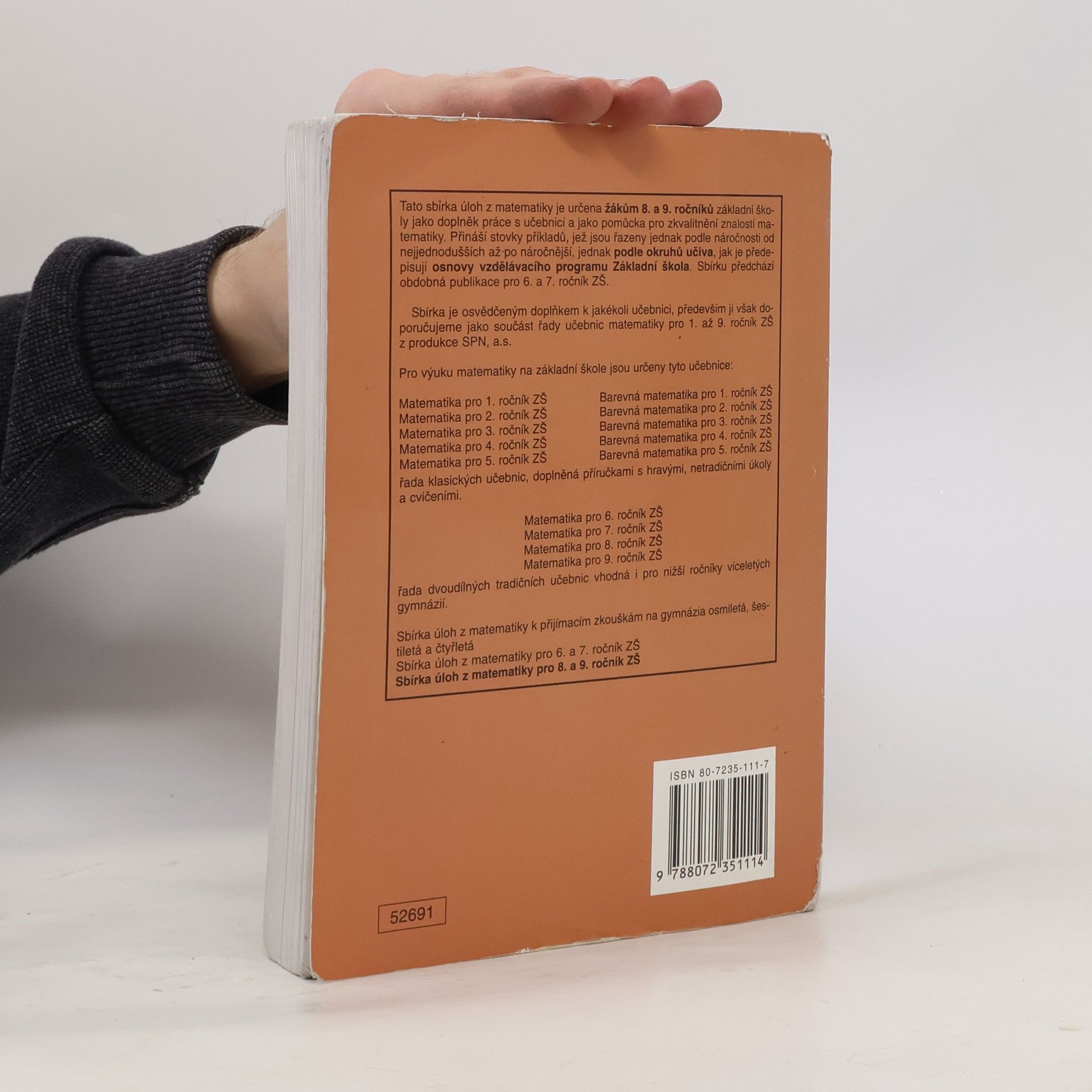 Josef Trejbal Sbírka úloh z matematiky II. Pro 8. a 9. ročník základní školy