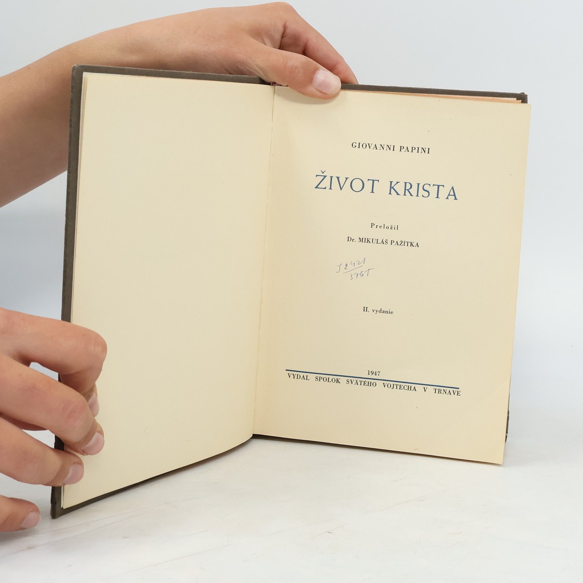 Giovanni Papini Život Krista