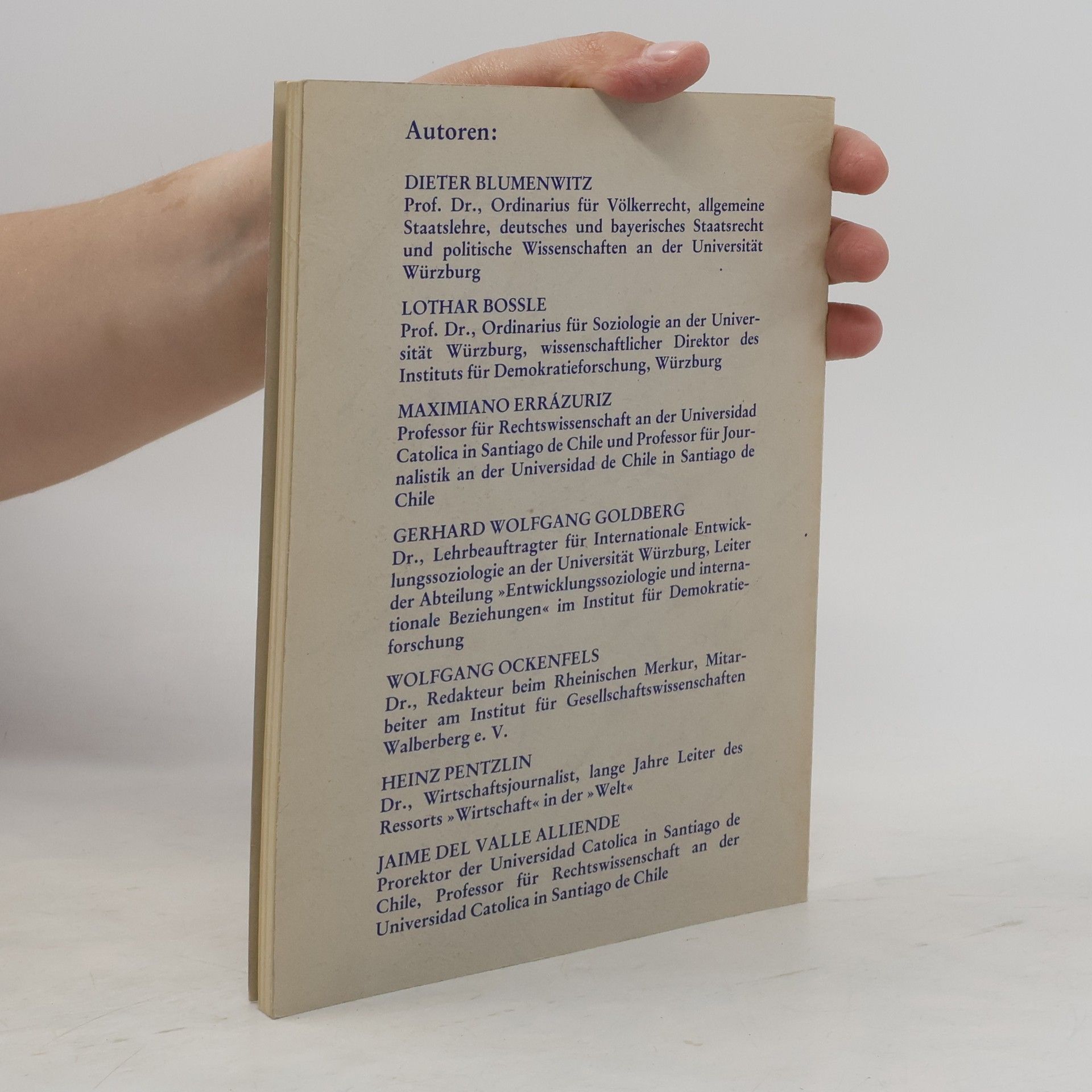 Autores varios Gegenwartsprobleme der Demokratieforschung