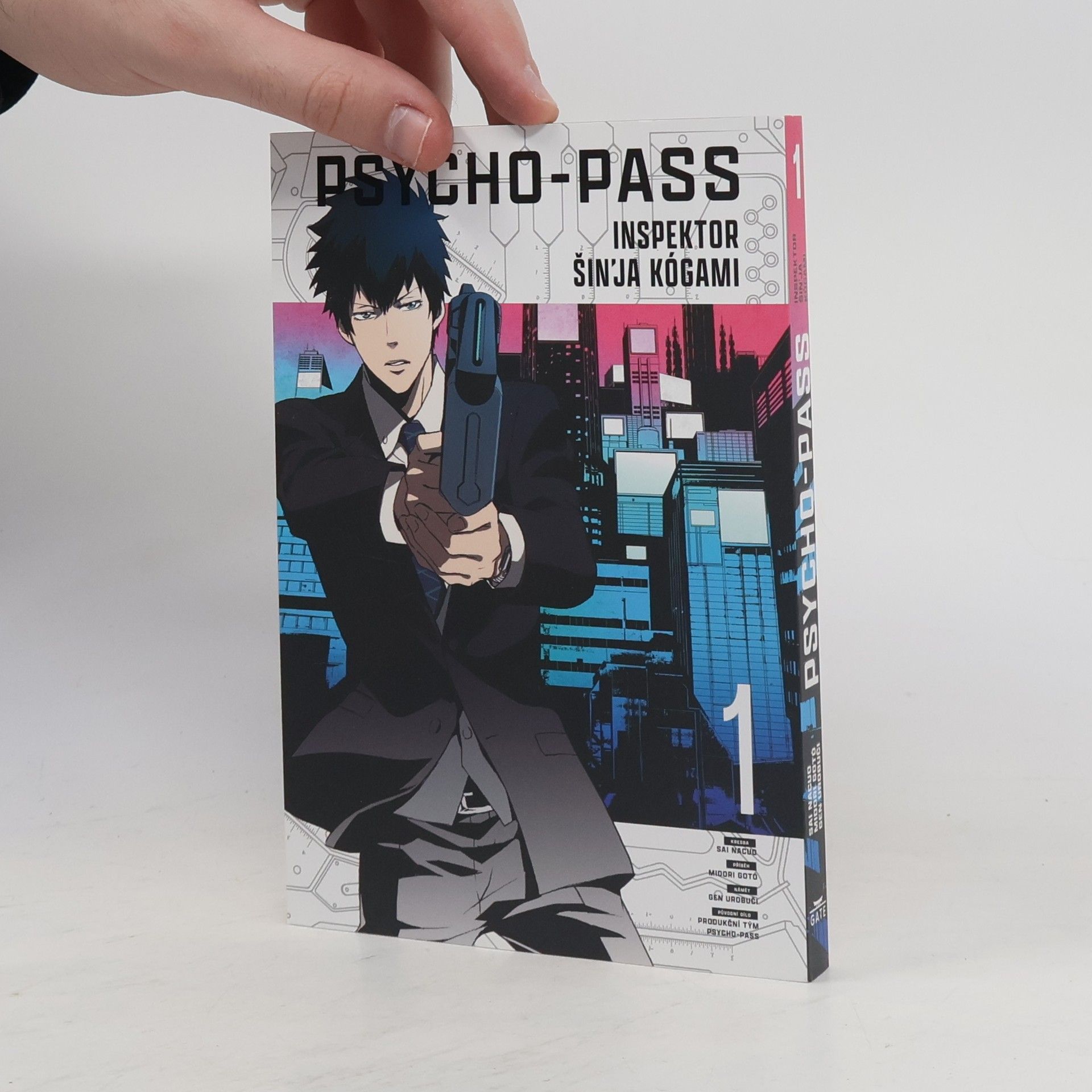 Midori Goto Psycho-pass 1. Inspektor Šin'ja Kógami