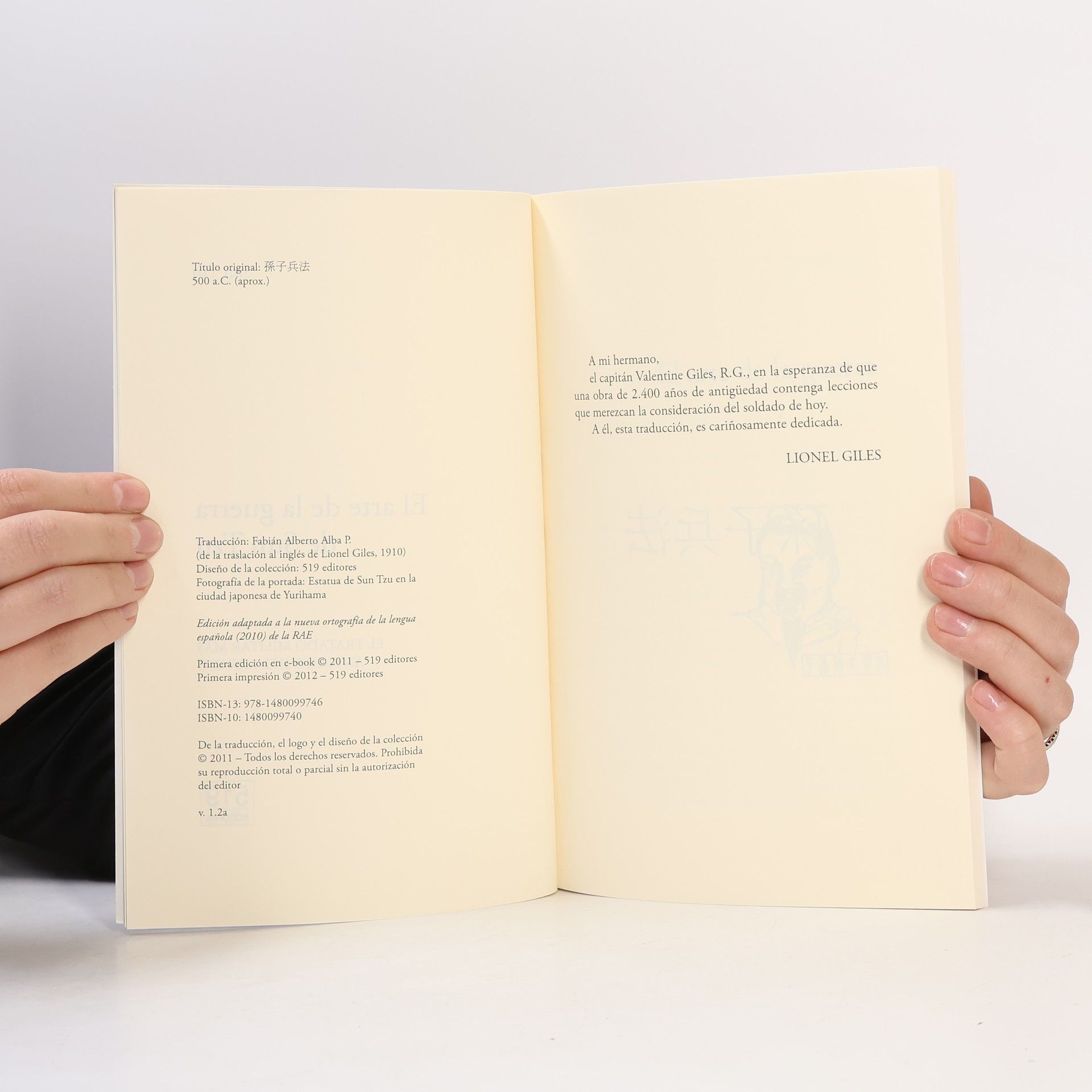 Sun Tzu Colección 519 letras: El Arte de la Guerra. El tratado militar más antiguo del mundo