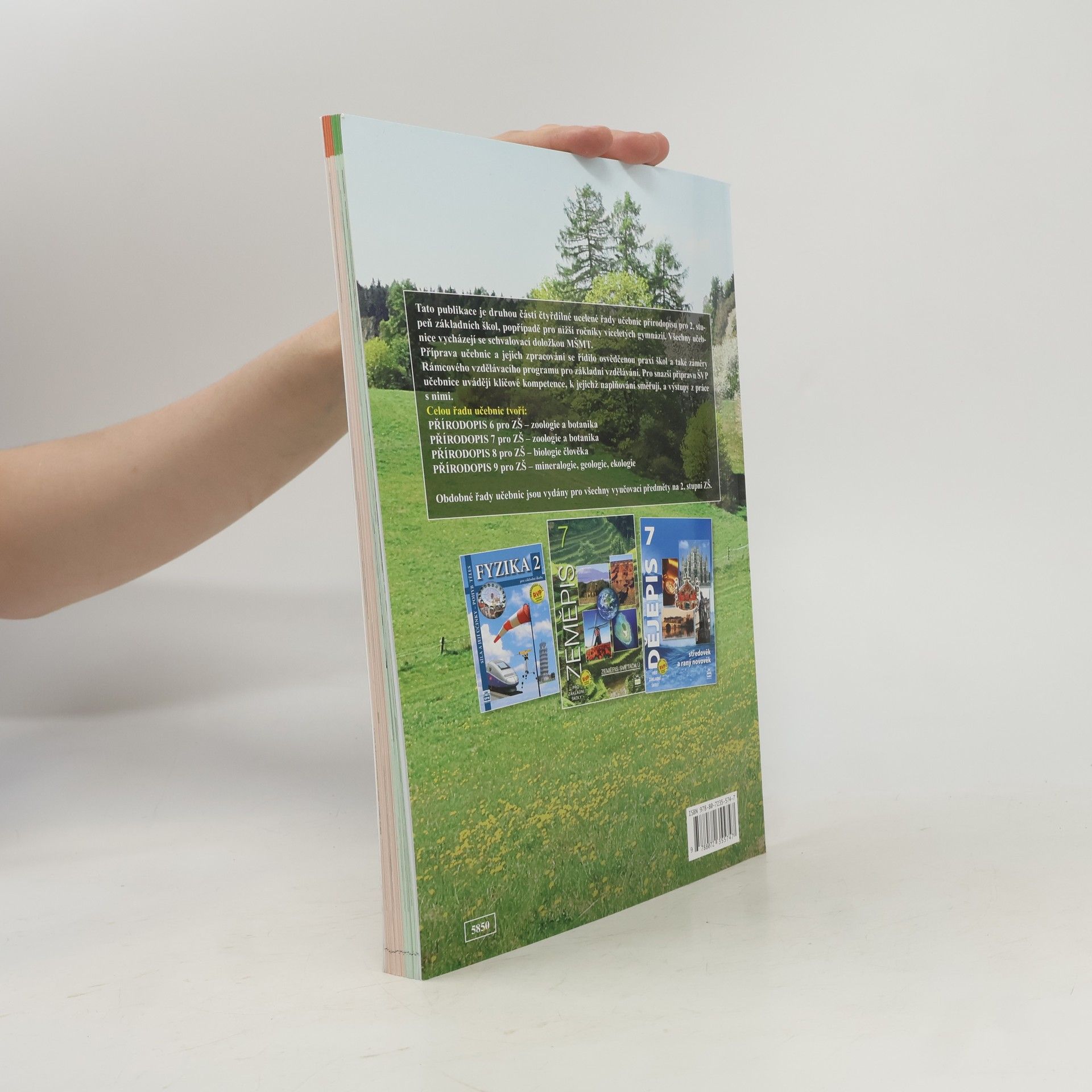 Autorenkollektiv Přírodopis 7. Zoologie a botanika pro základní školy