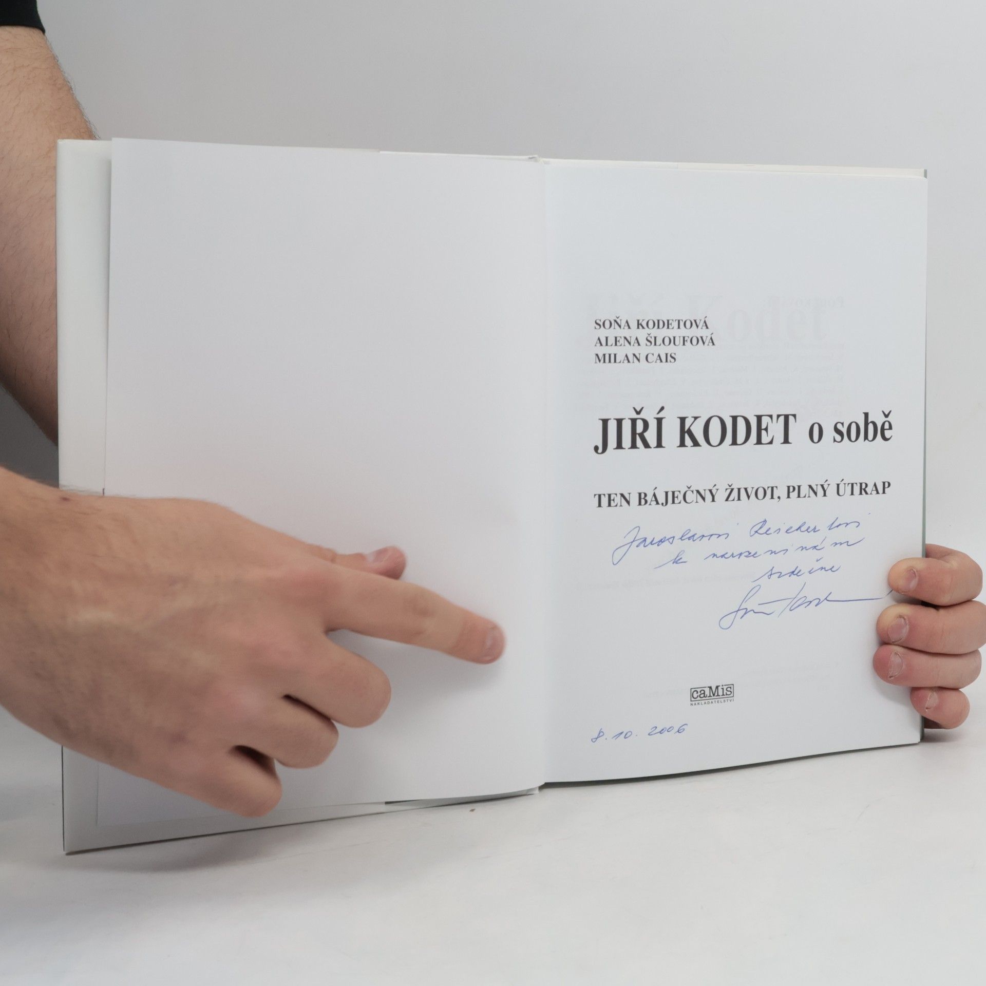 Soňa Kodetová Jiří Kodet o sobě