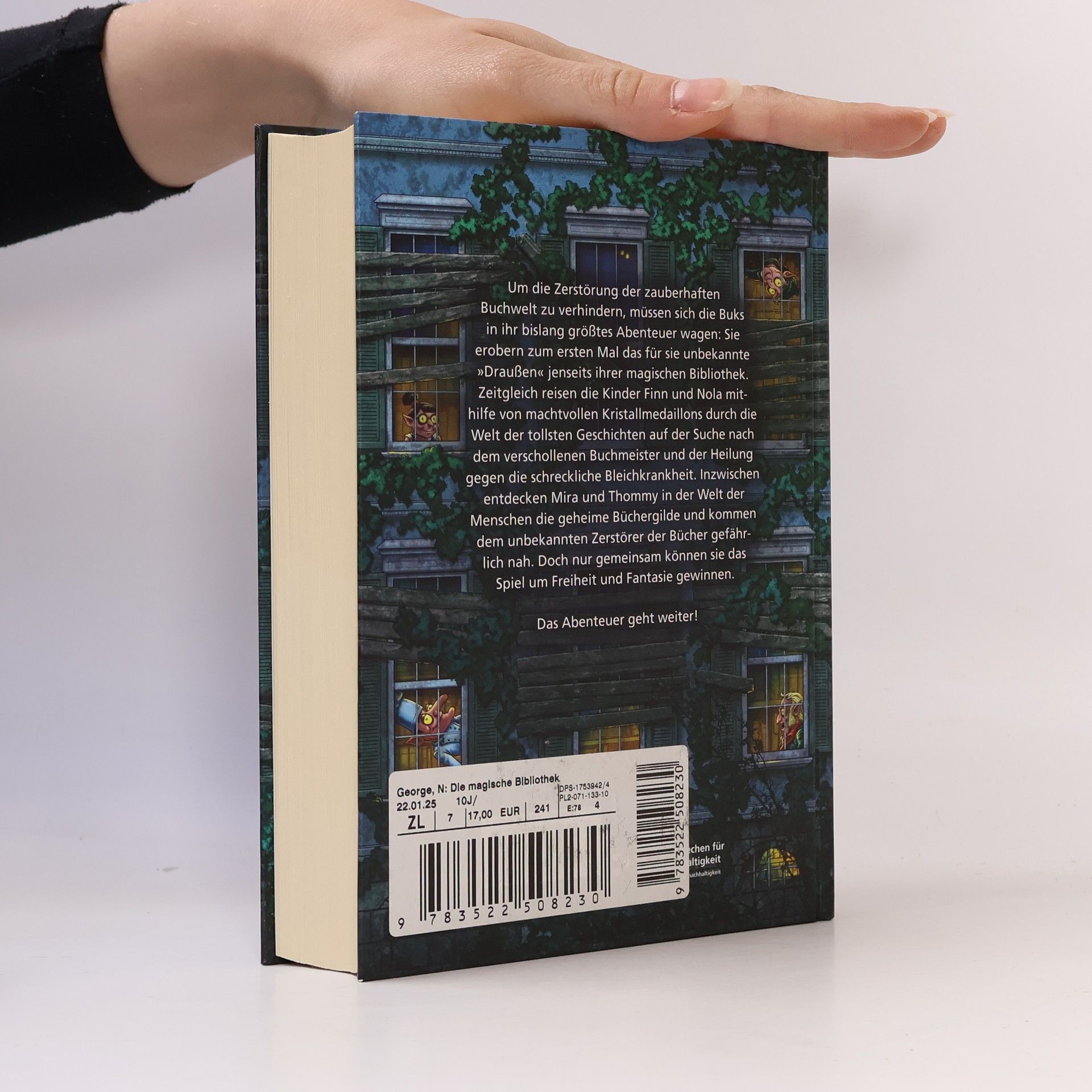 Jens J. Kramer Die magische Bibliothek der Buks 2: Das verfluchte Medaillon