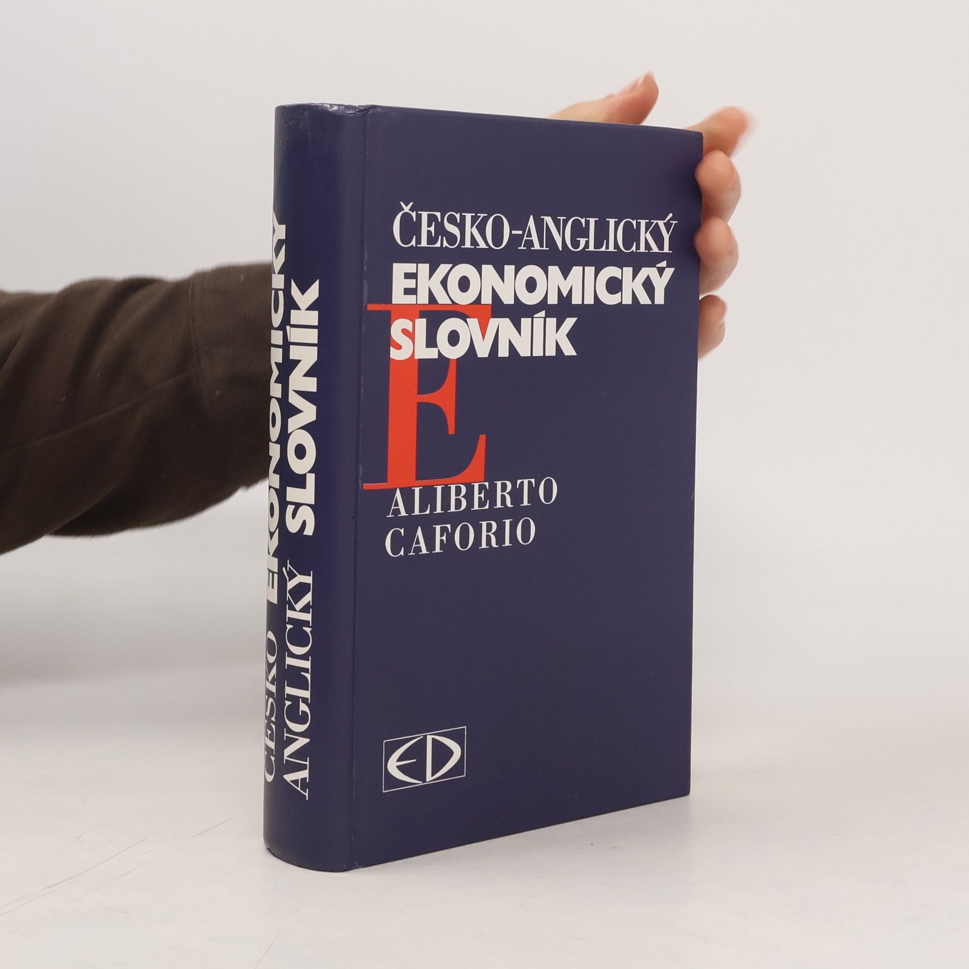 Aliberto Caforio Česko-anglický ekonomický slovník