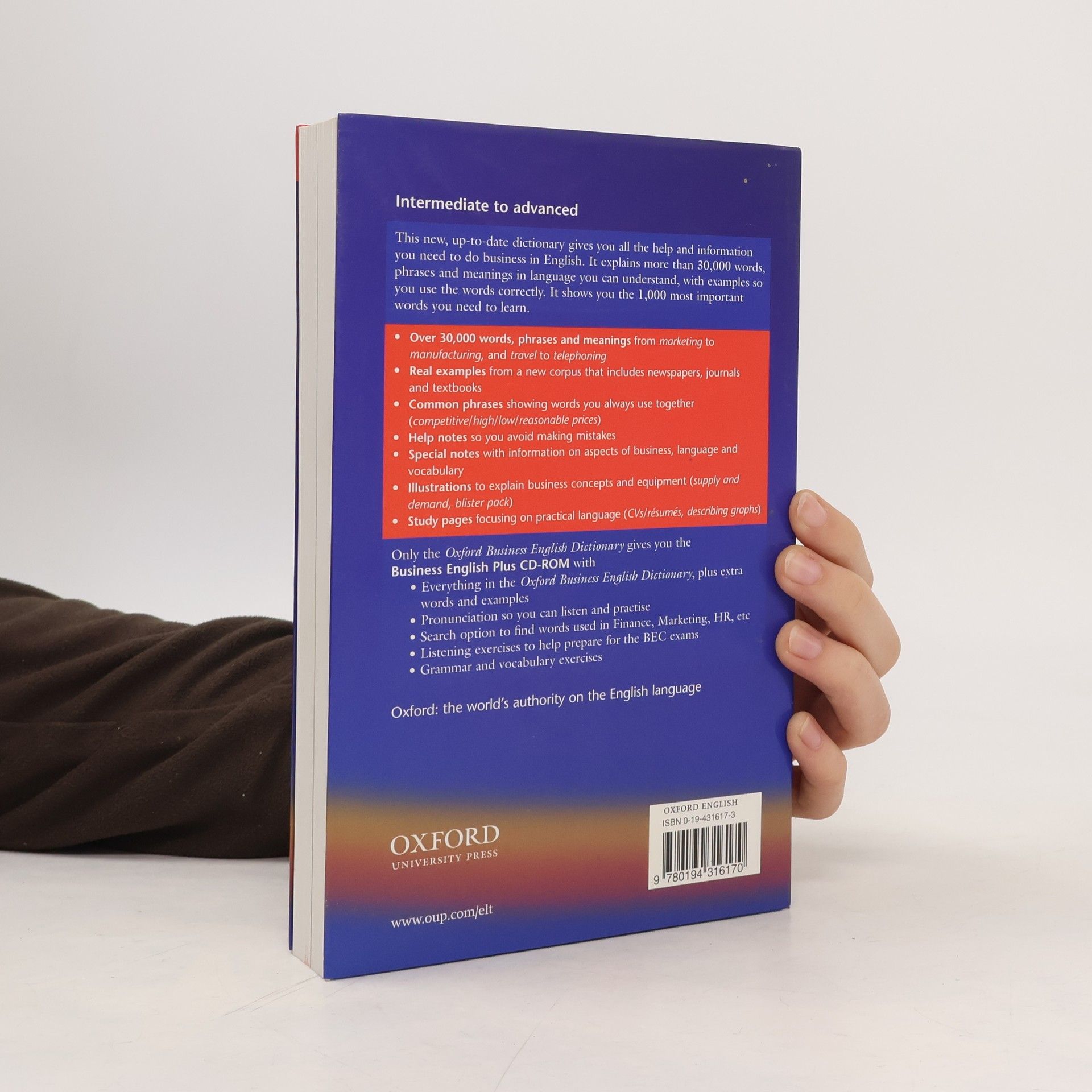 Dilys Parkinson Oxford business English dictionary for learners of English