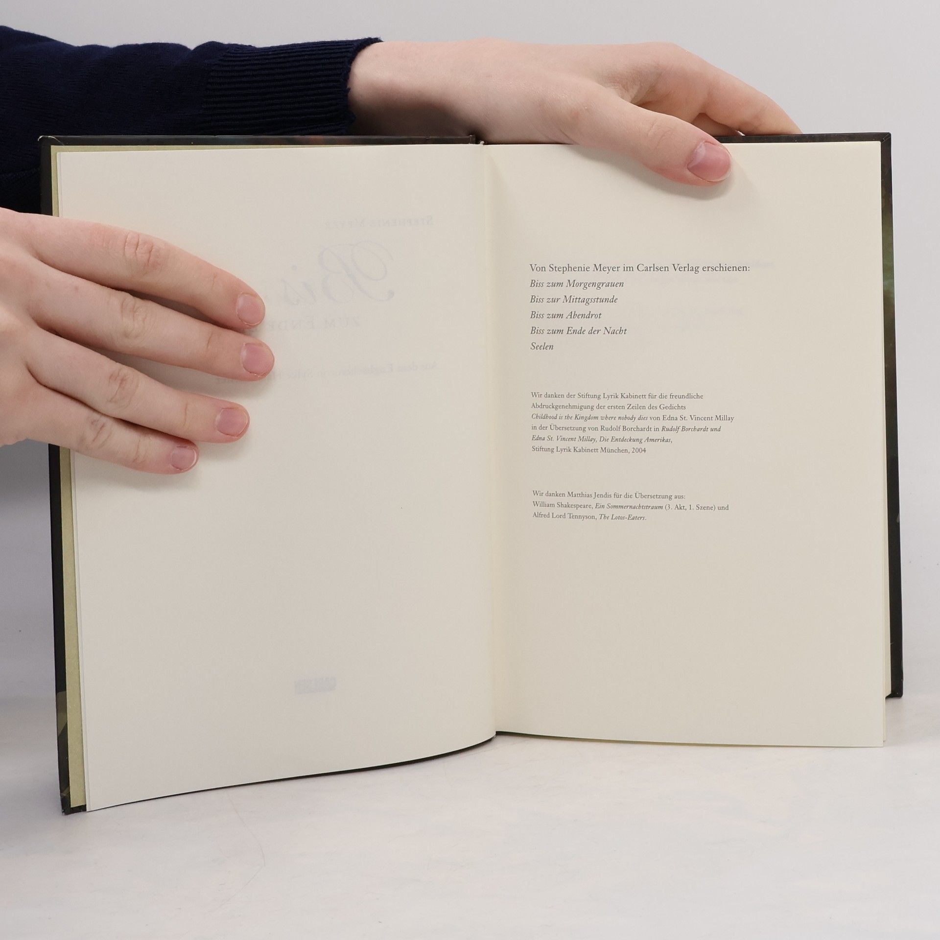 Stephenie Meyer Biss zum Ende der Nacht
