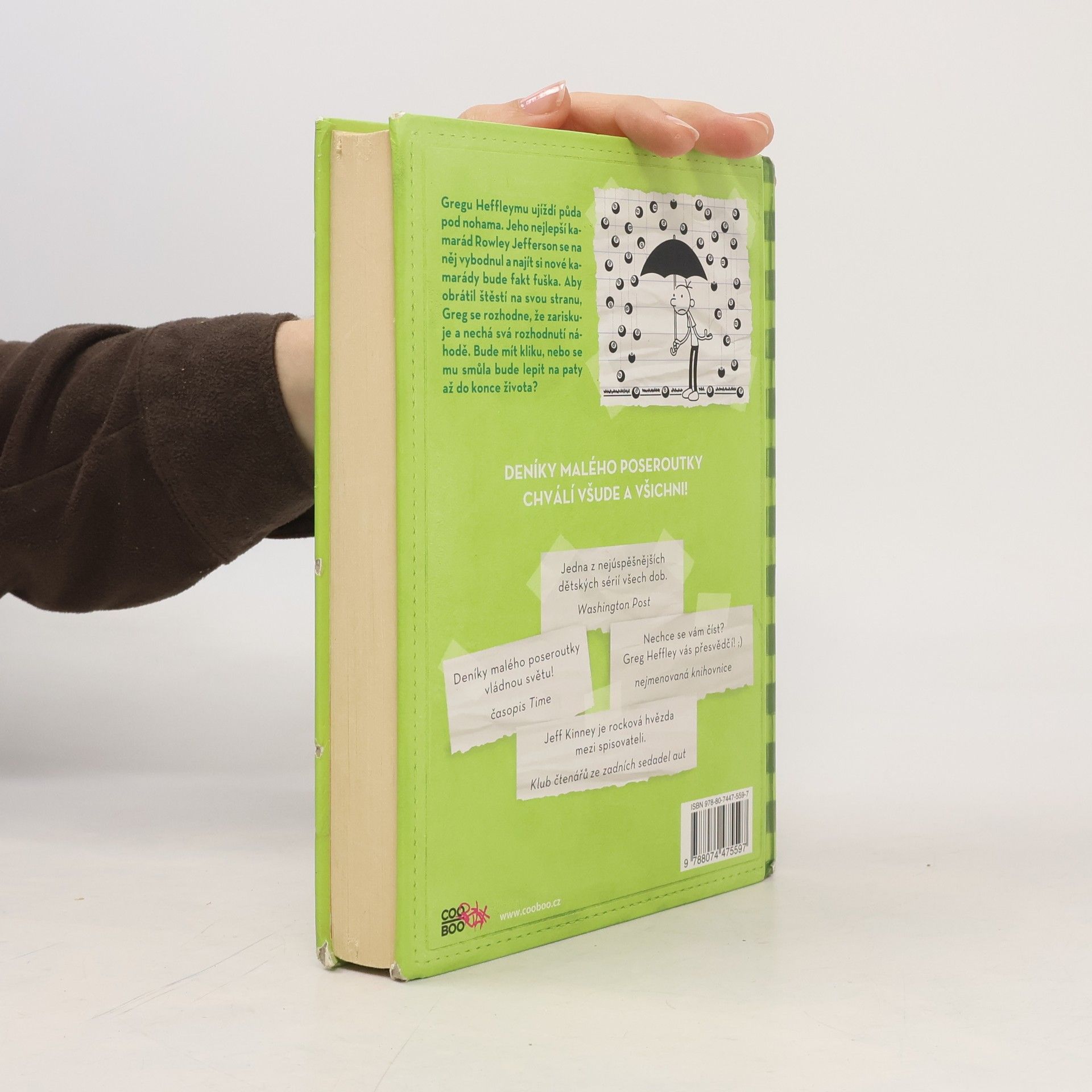 Jeff Kinney Deník malého poseroutky 8. Fakt smůla