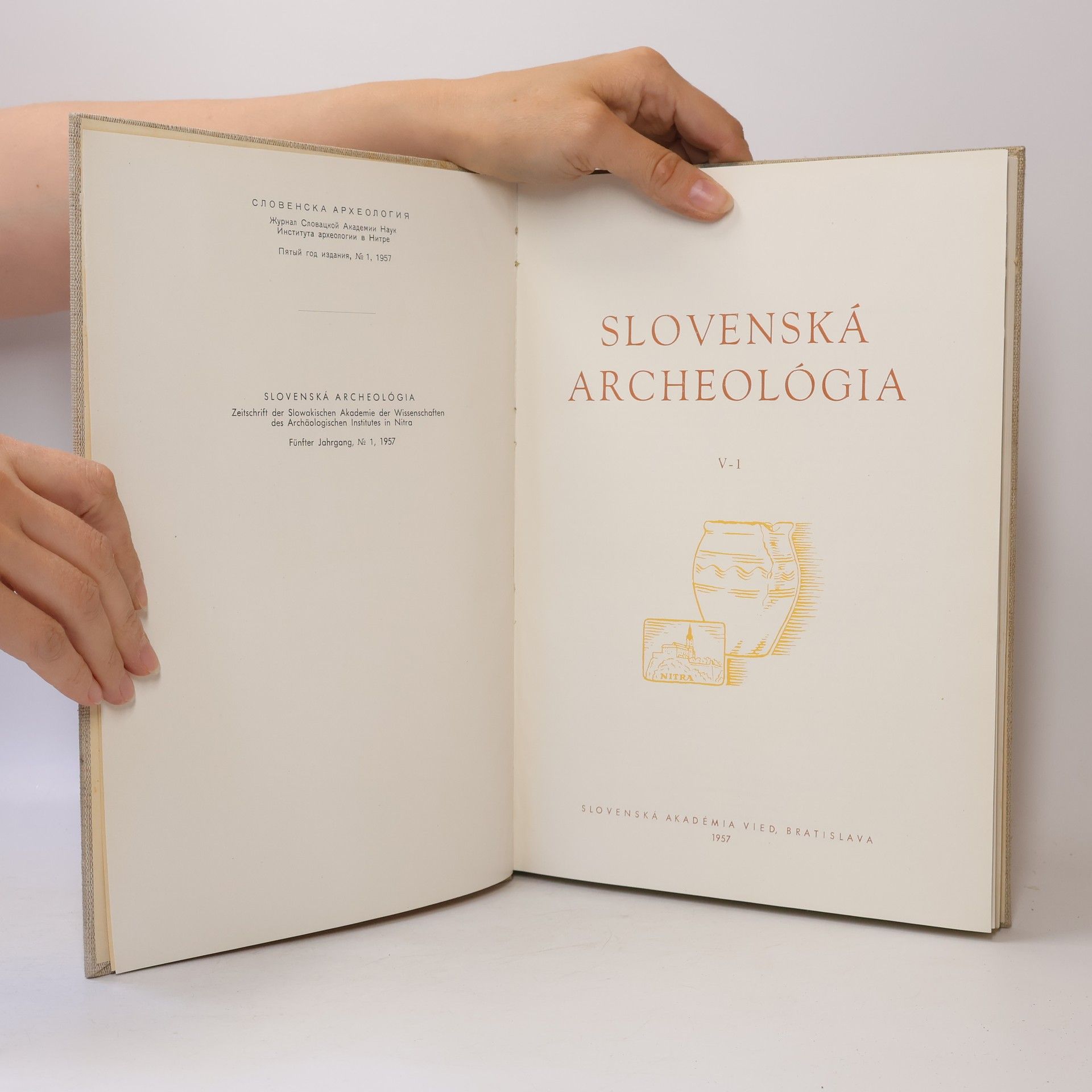 Kolektiv autorů Slovenská archeológia V-1