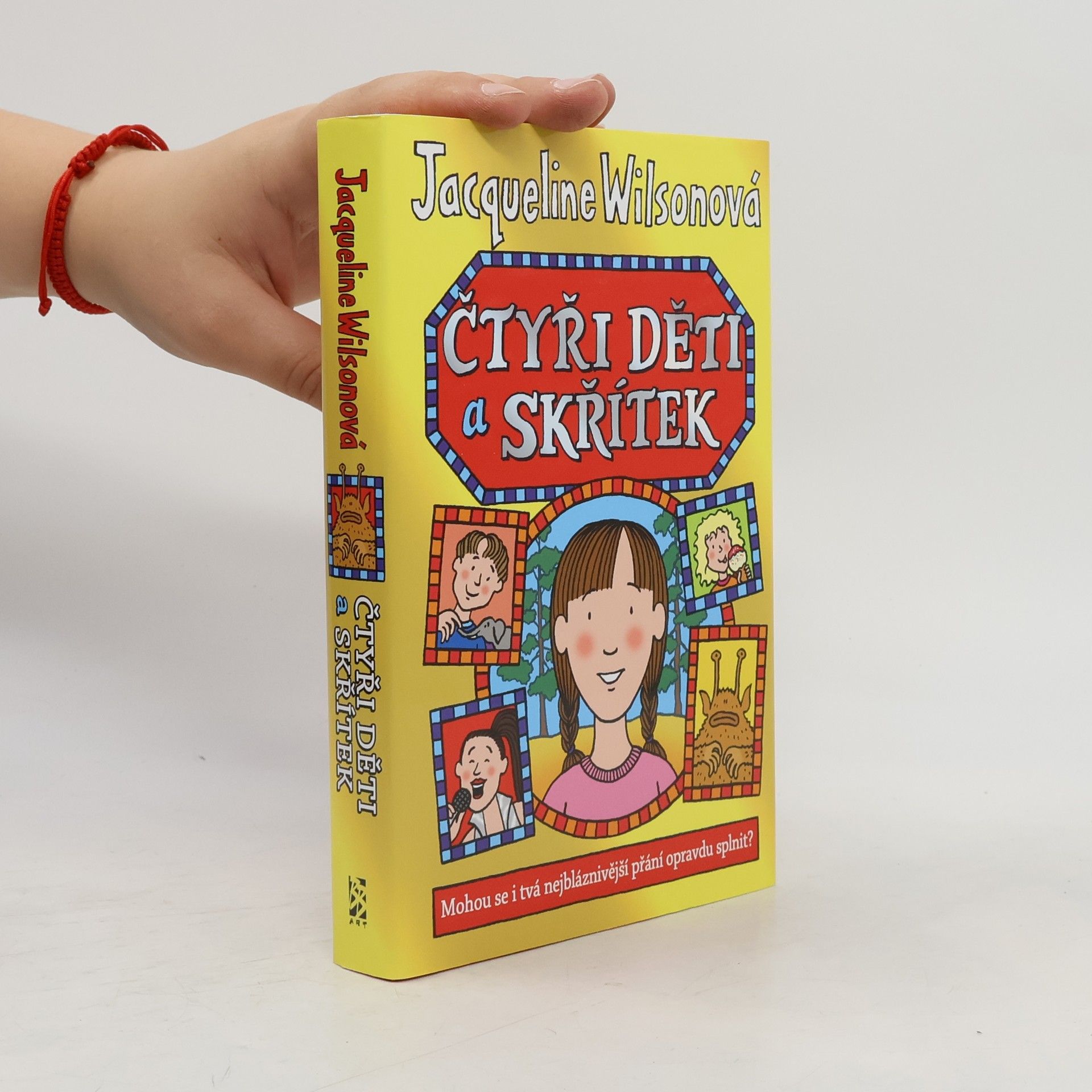 Jacqueline Wilson Čtyři děti a skřítek