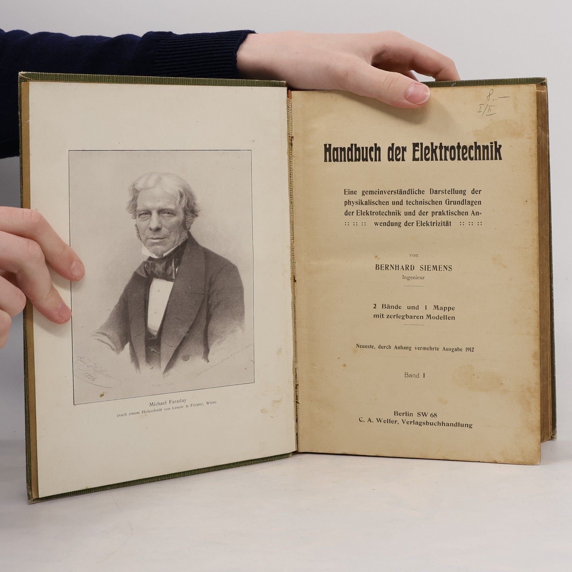 Bernhard Siemens Handbuch der Elektrotechnik I.
