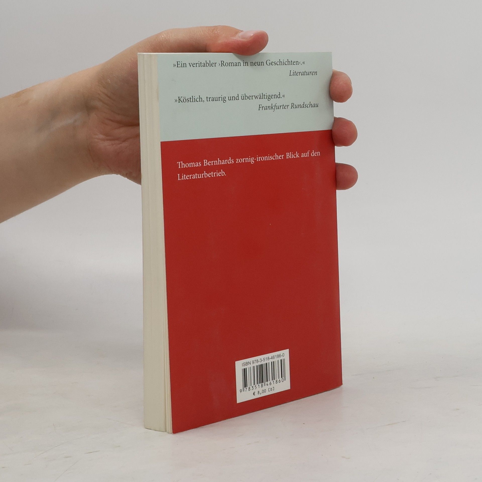 Thomas Bernhard Meine Preise