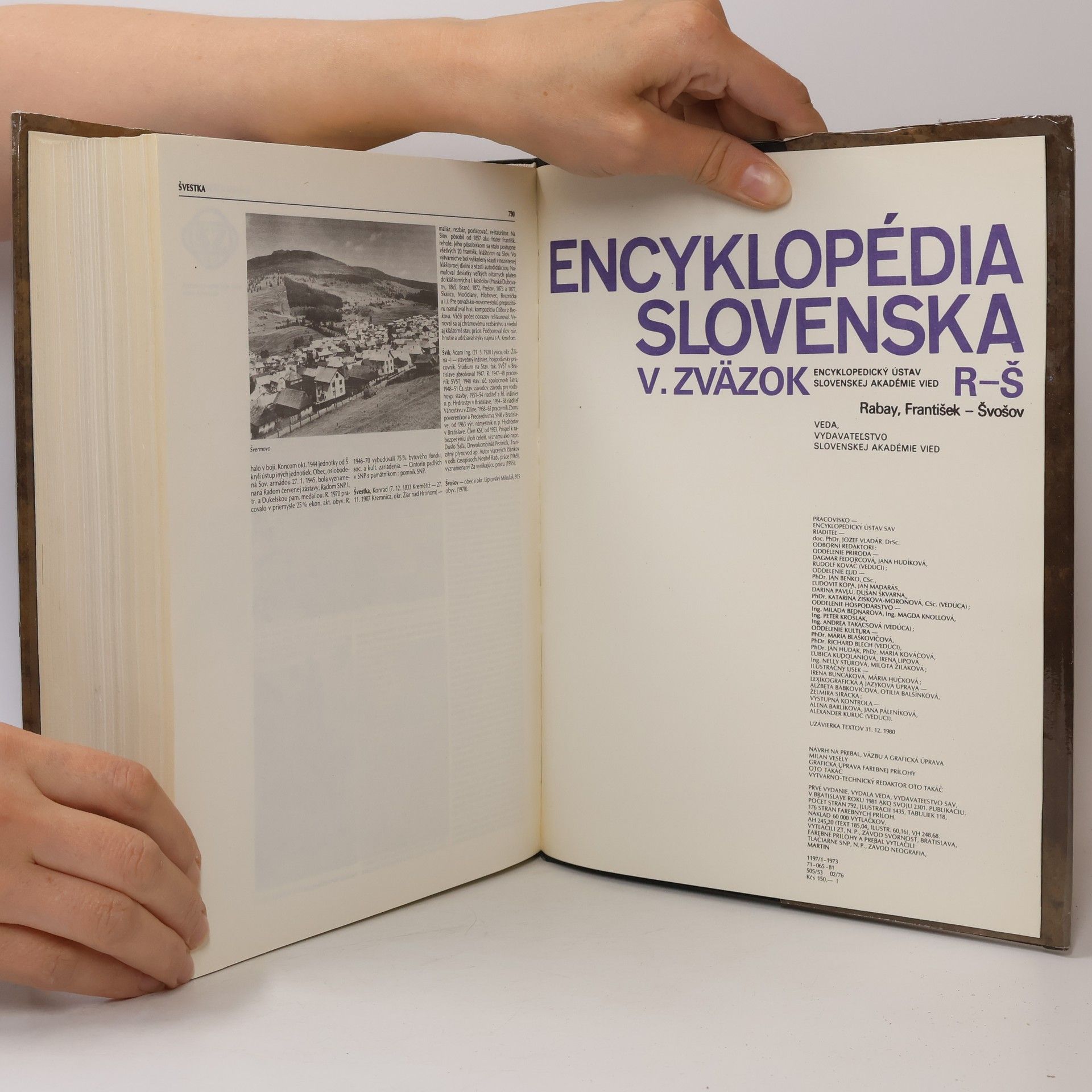 Kolektiv autorů Encyklopédia Slovenska V. R-Š
