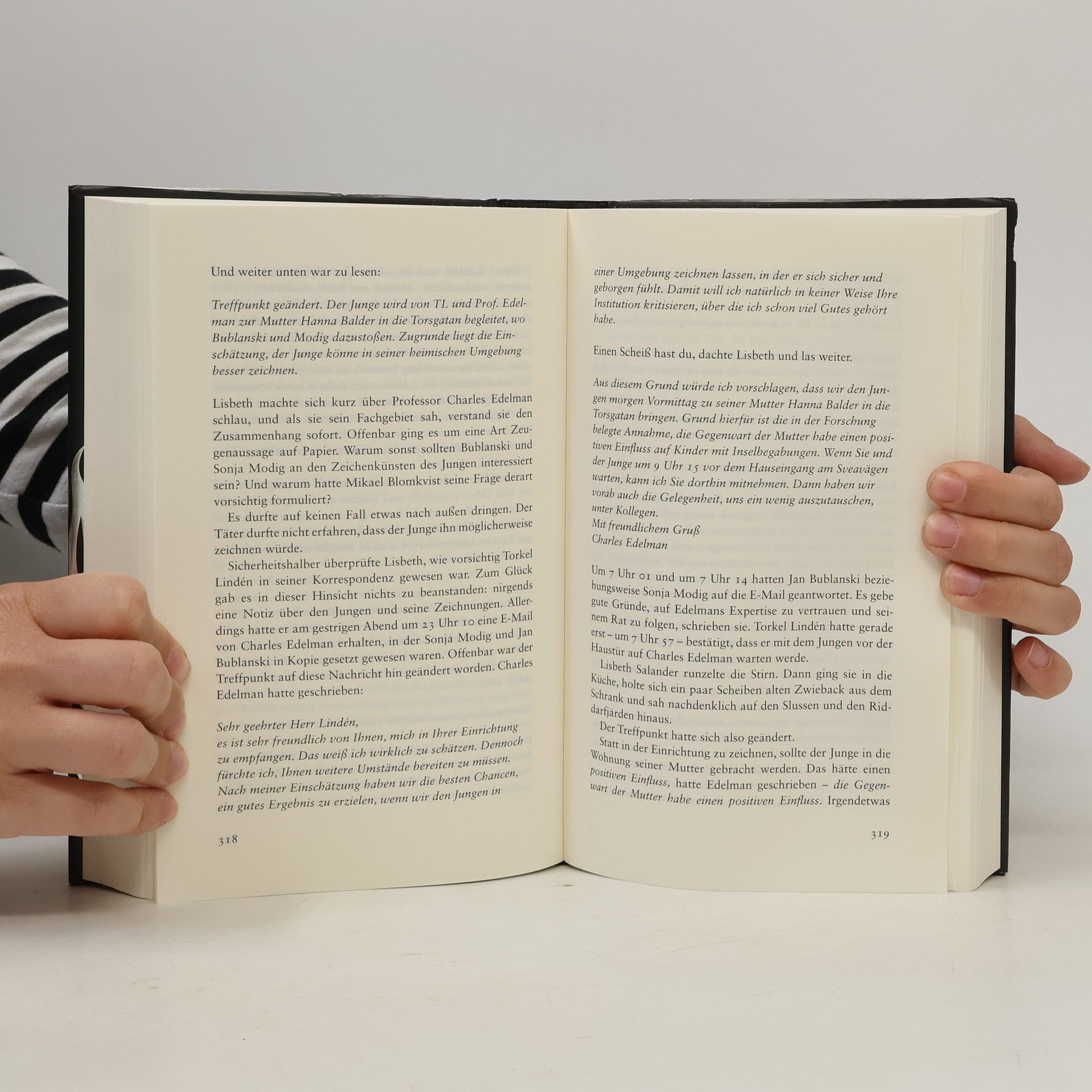 David Lagercrantz Verschwörung