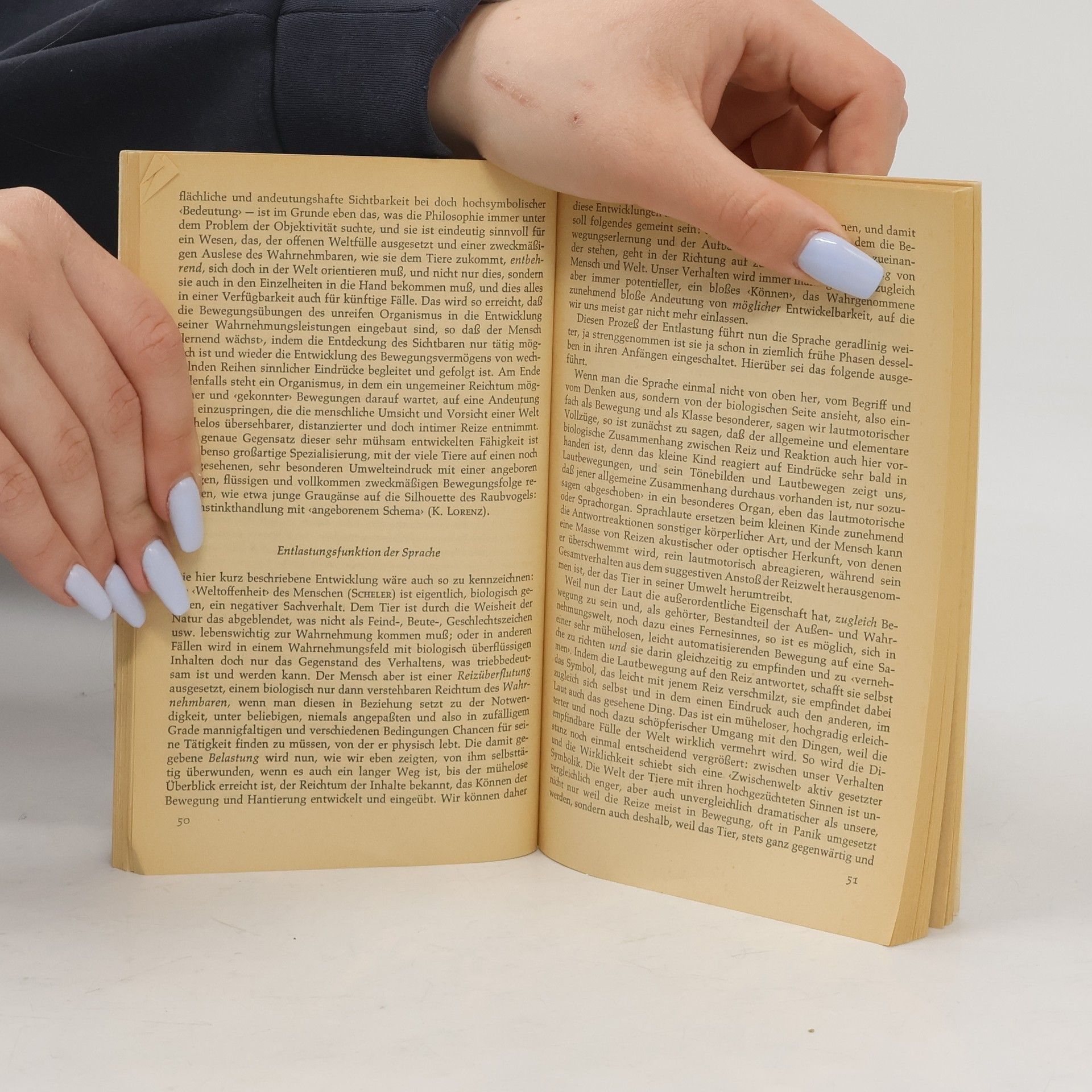 Arnold Gehlen Anthropologische Forschung