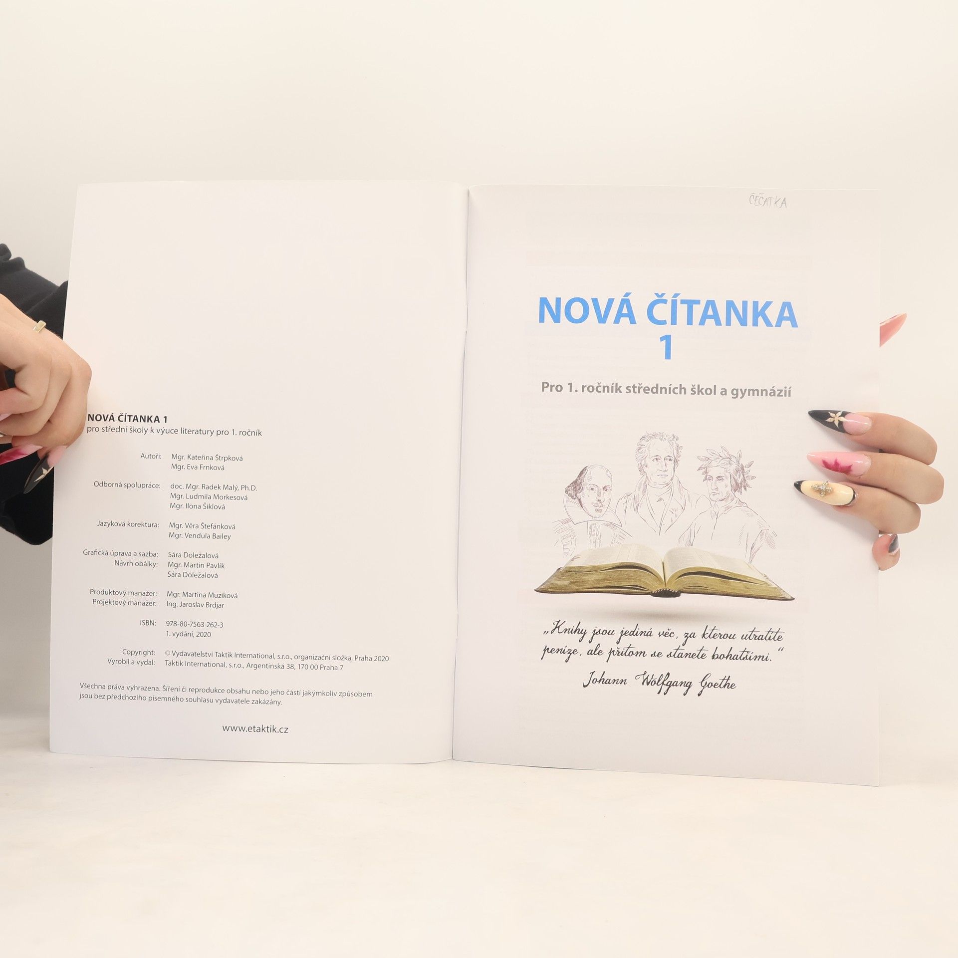 Kateřina Štrpková Nová čítanka 1