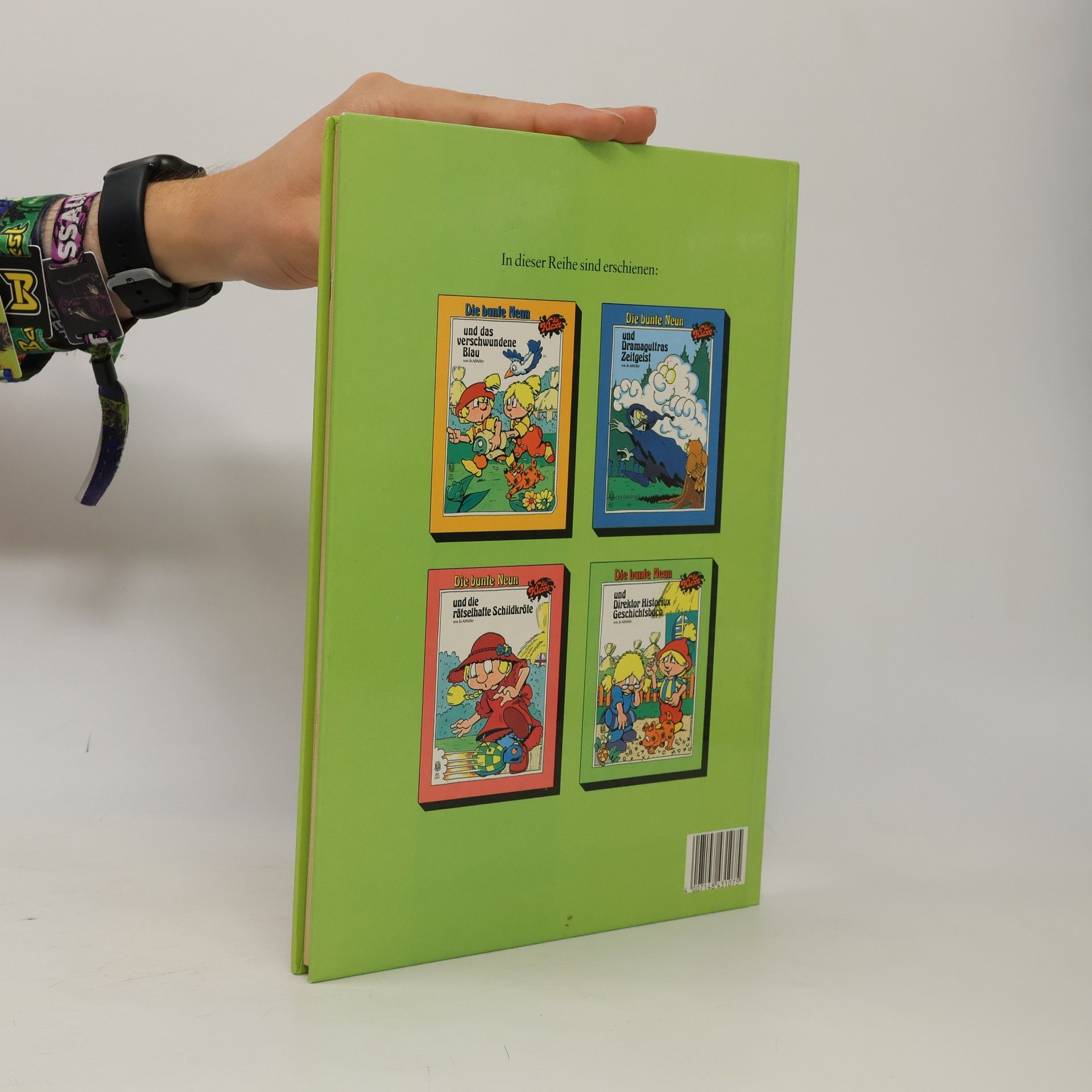 Jo Althöfer Die bunte Neum und Direktor Historiux Geschichtsbuch