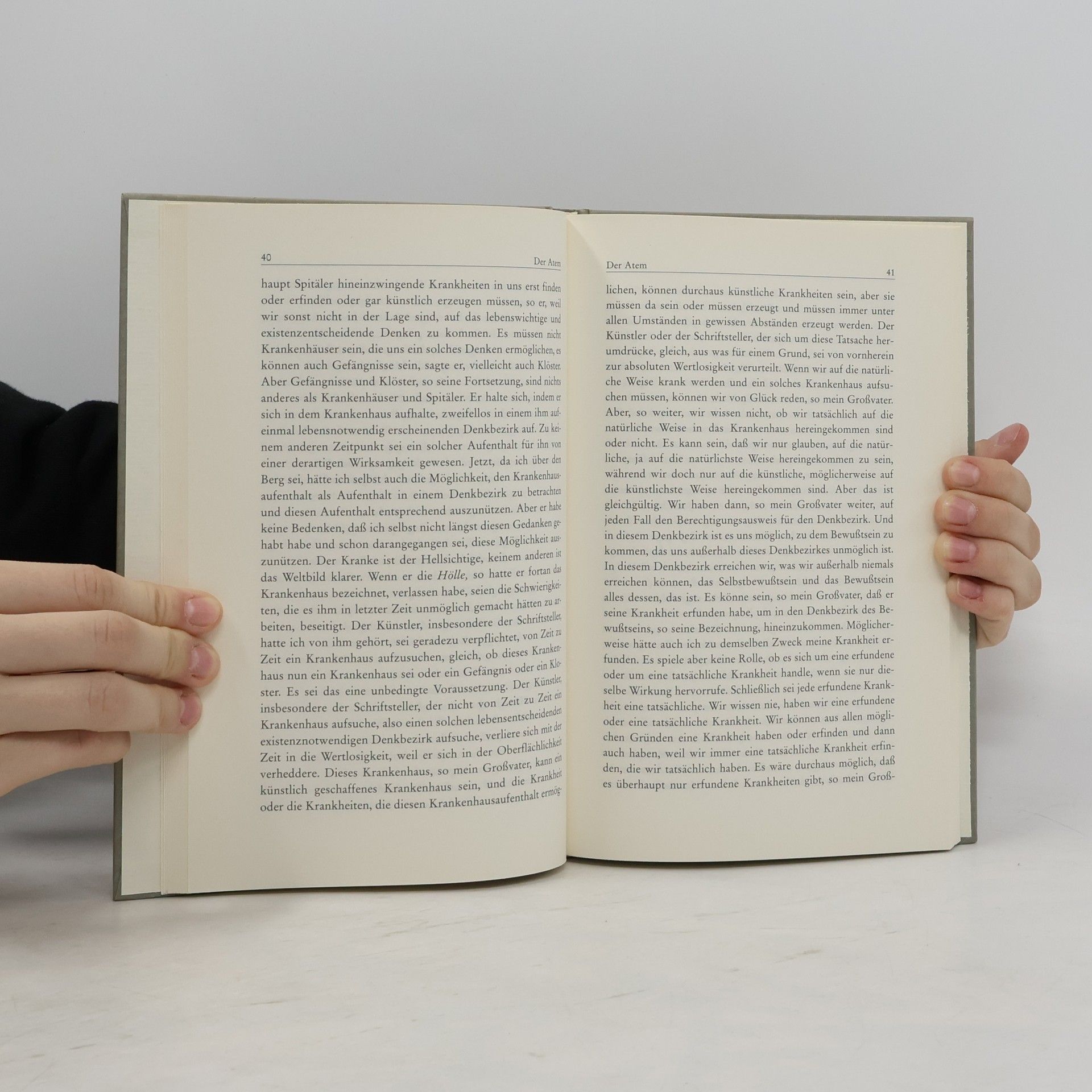 Thomas Bernhard Der Atem